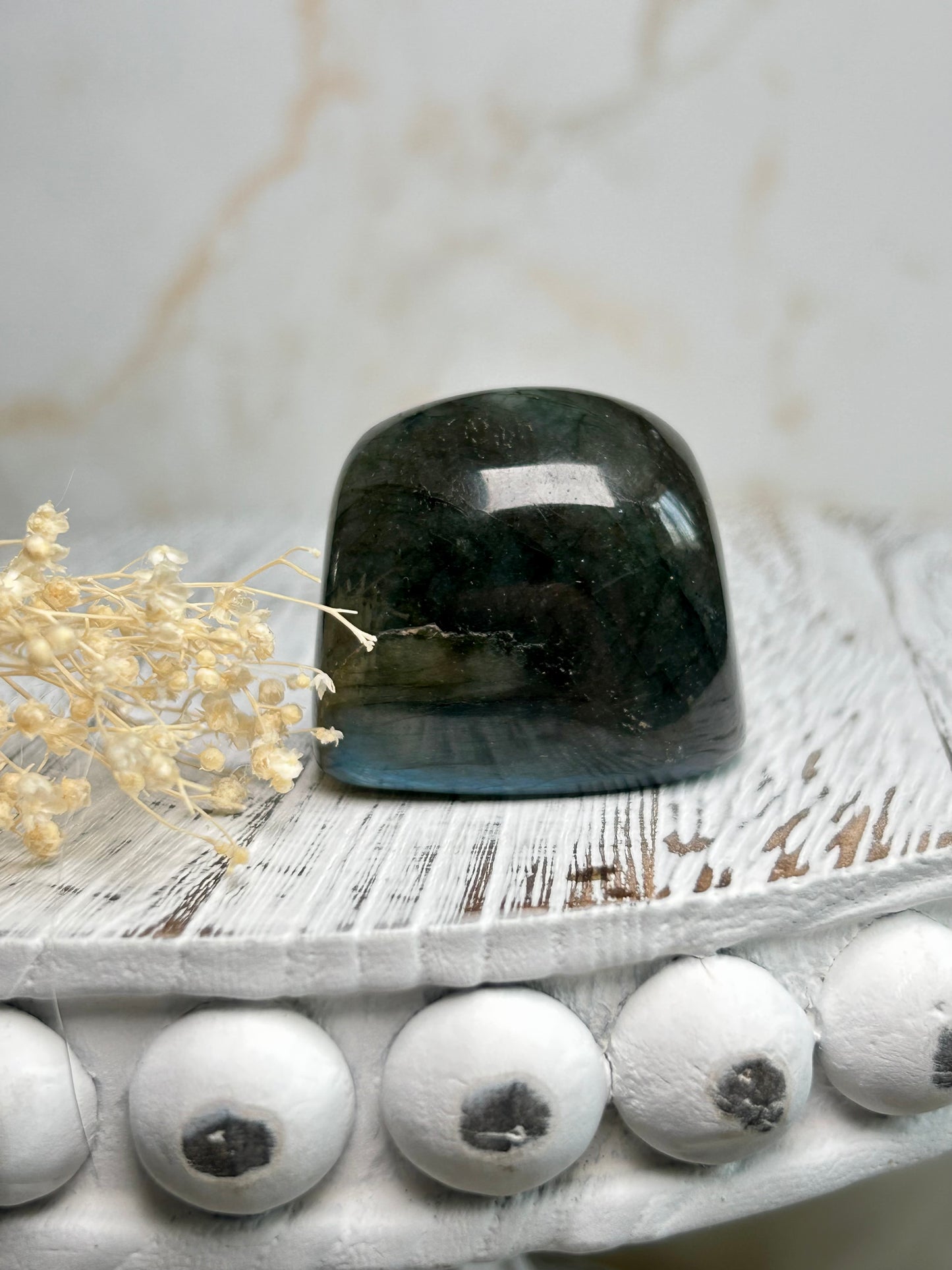 Mini Blue Flash Labradorite Freeform | Intuition & Transformation Stone