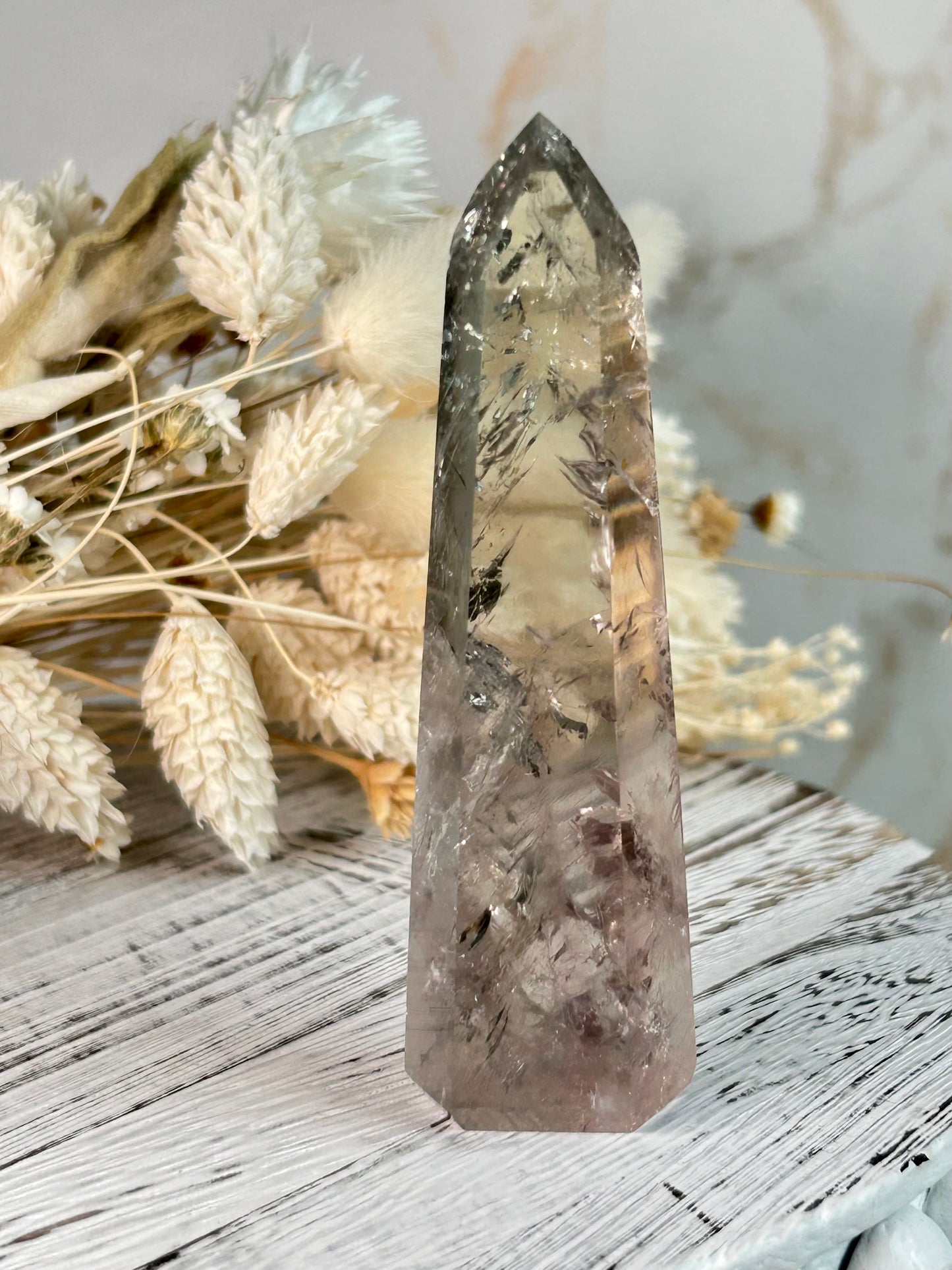 Prasiolite (Green Amethyst) Crystal – Healing, Balance & Renewal