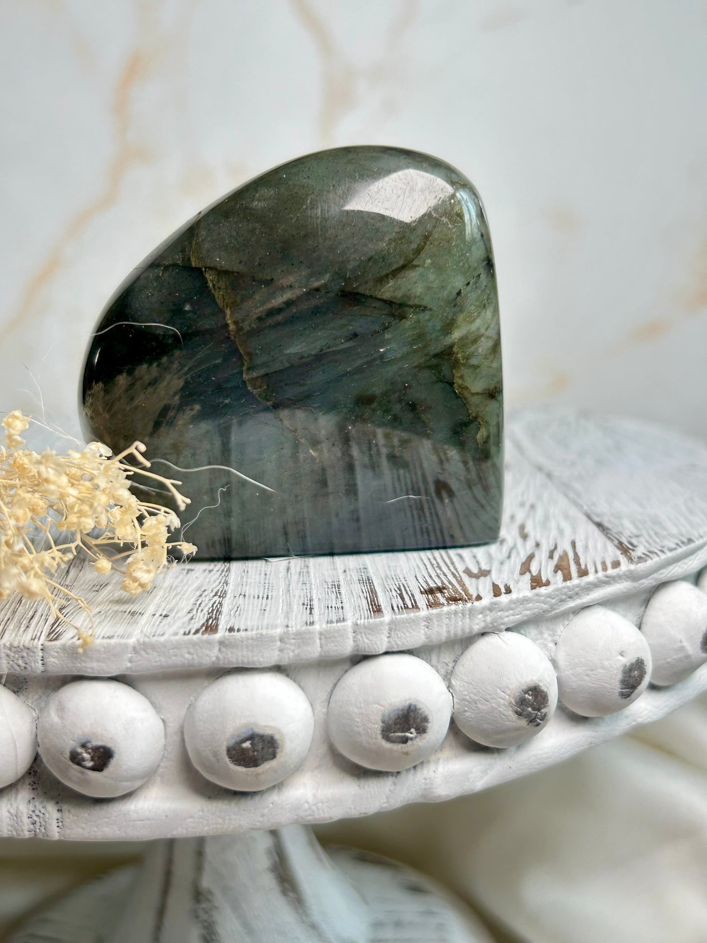 Blue Flash Labradorite Freeform | Intuition & Transformation Stone