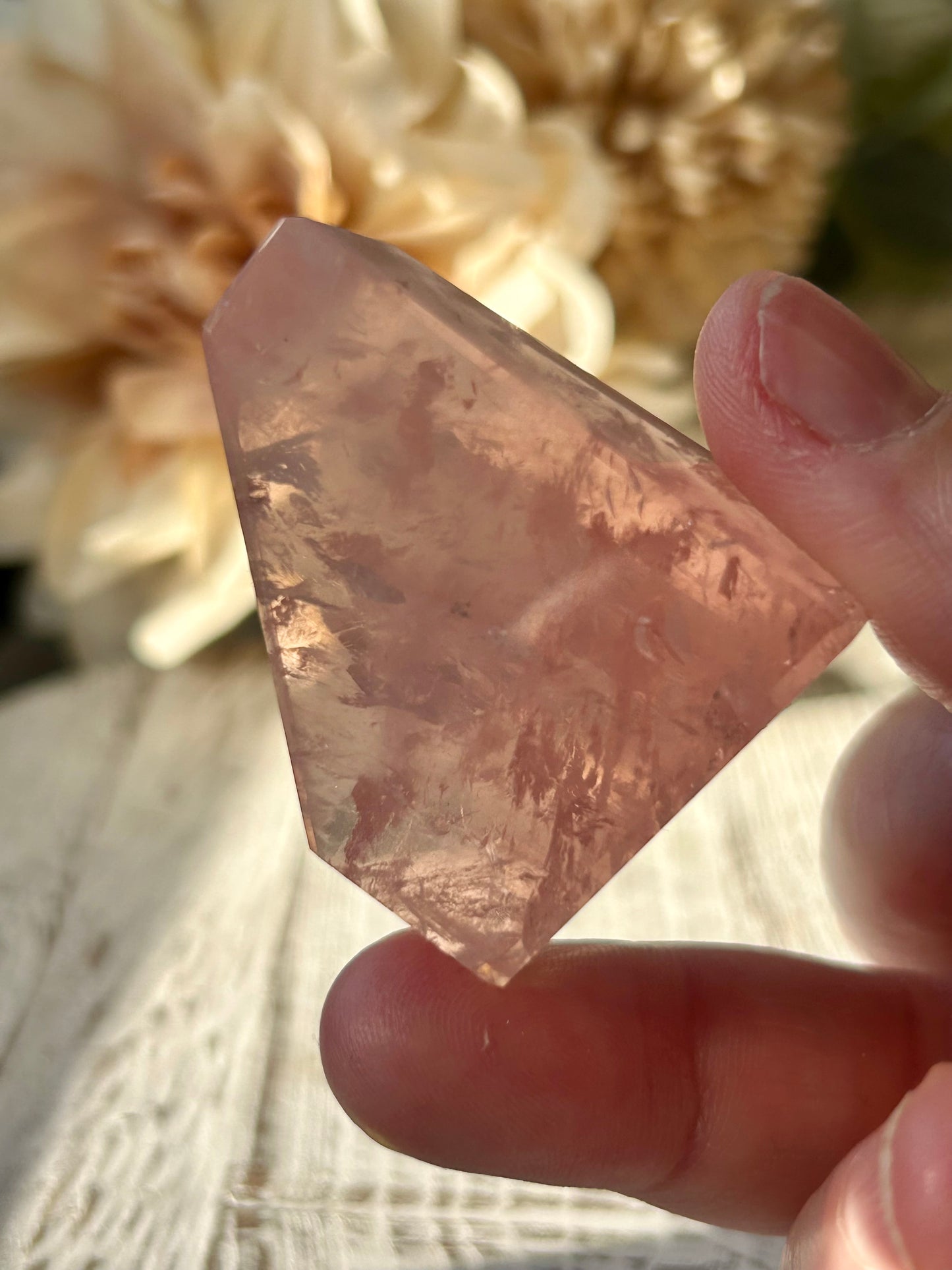 High Grade Bubblegum Pink Rose Quartz Freeform