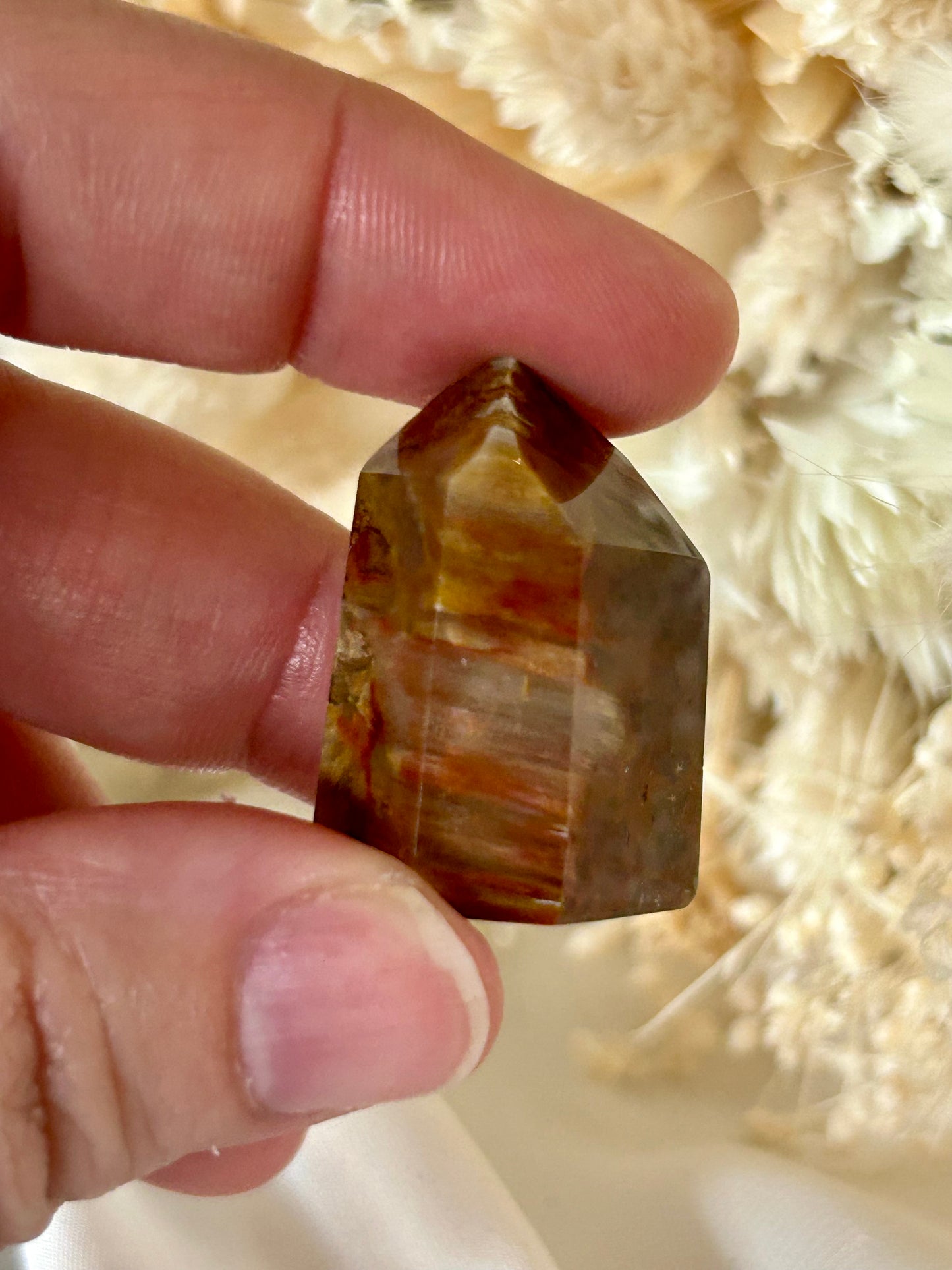 Amphibole Quartz – Angel Phantom Quartz with Ethereal Depth