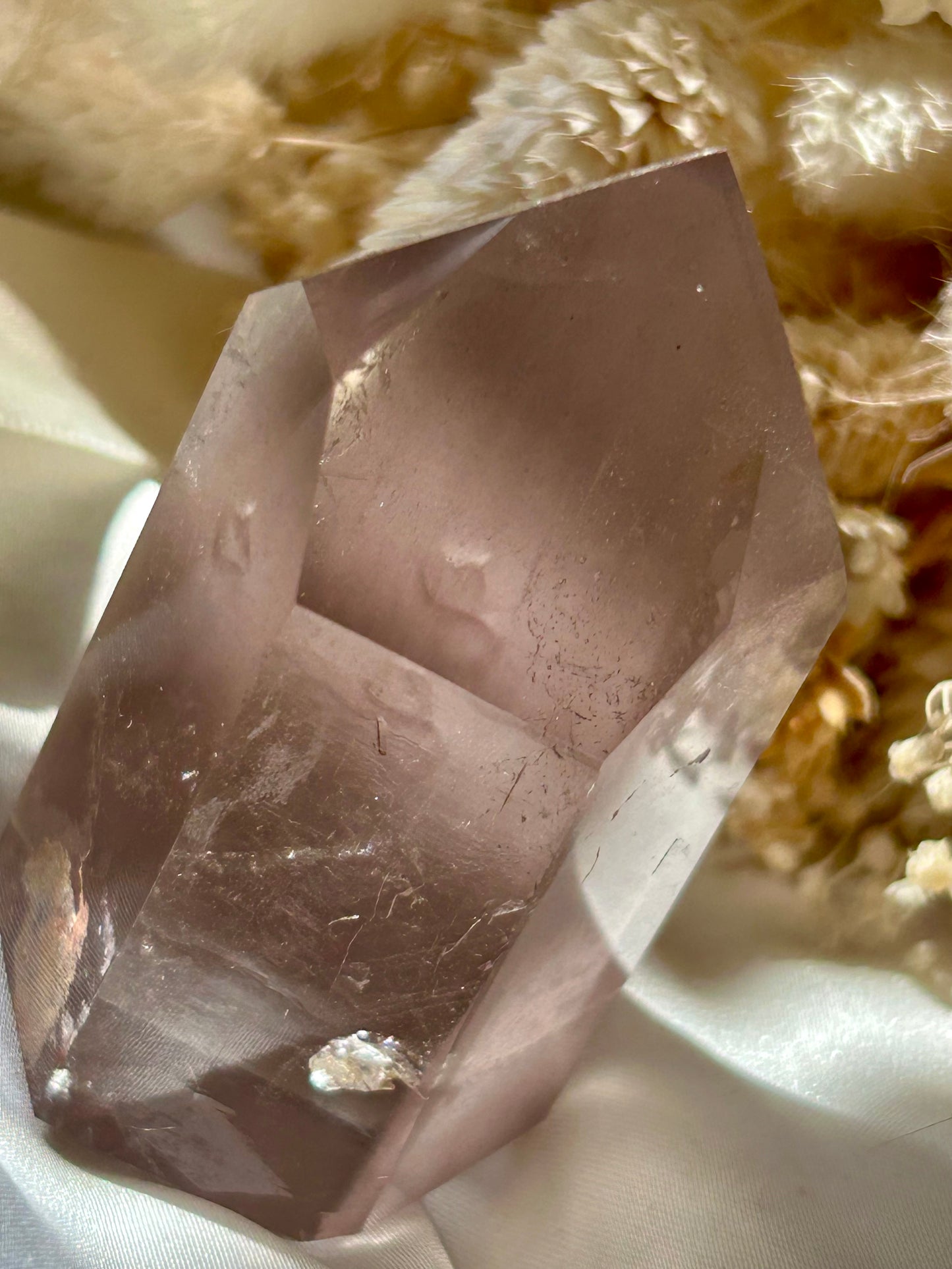 Pink Lithium Tower | Soft Blush and Calm Intentions