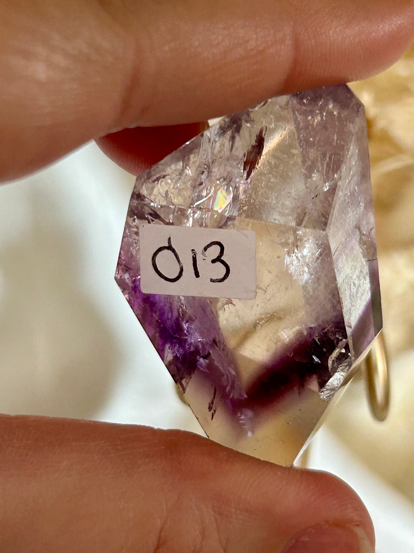 Gem Phantom Amethyst Freeform – Layered Light & Spiritual Power