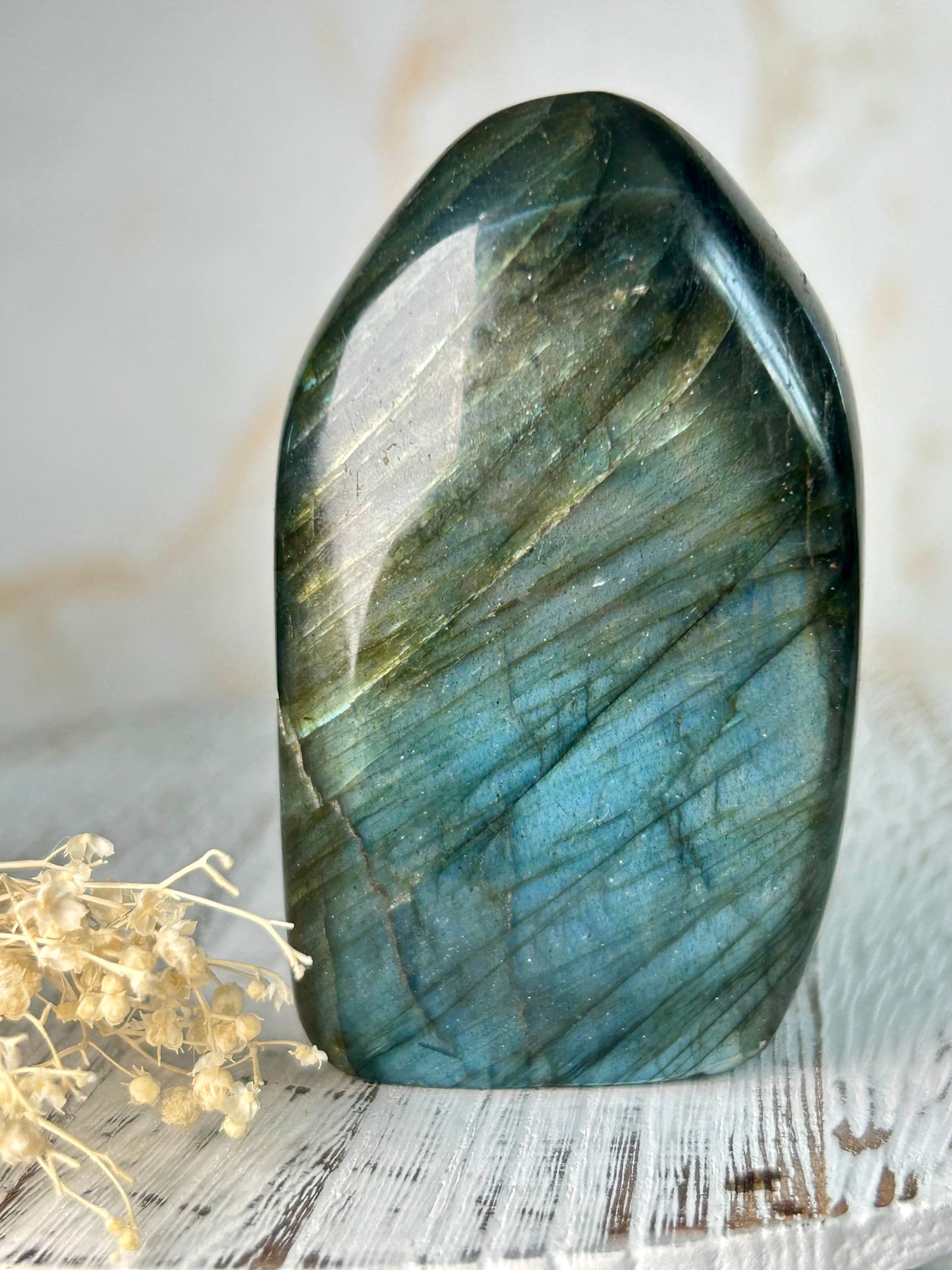 Blue Flash Labradorite Freeform | Intuition & Transformation Stone