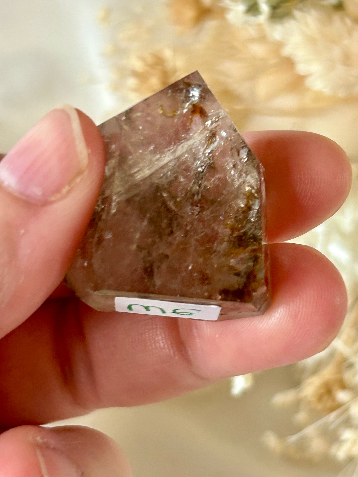 Polished Elestial Quartz – Ancient Wisdom Encased in Light