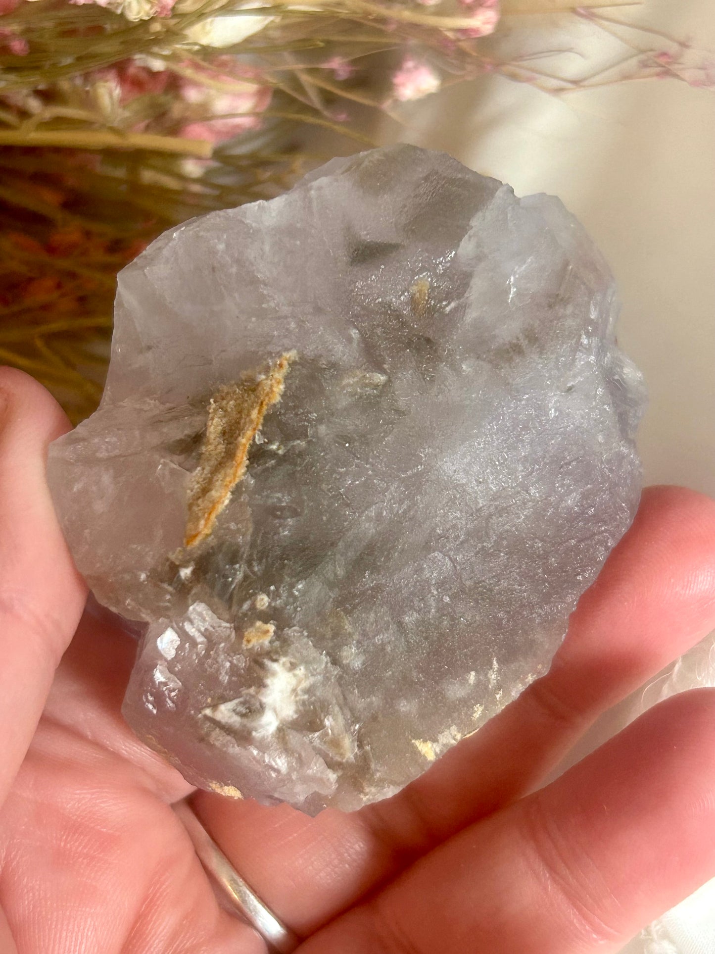 Blue/ grey Fluorite from Peru
