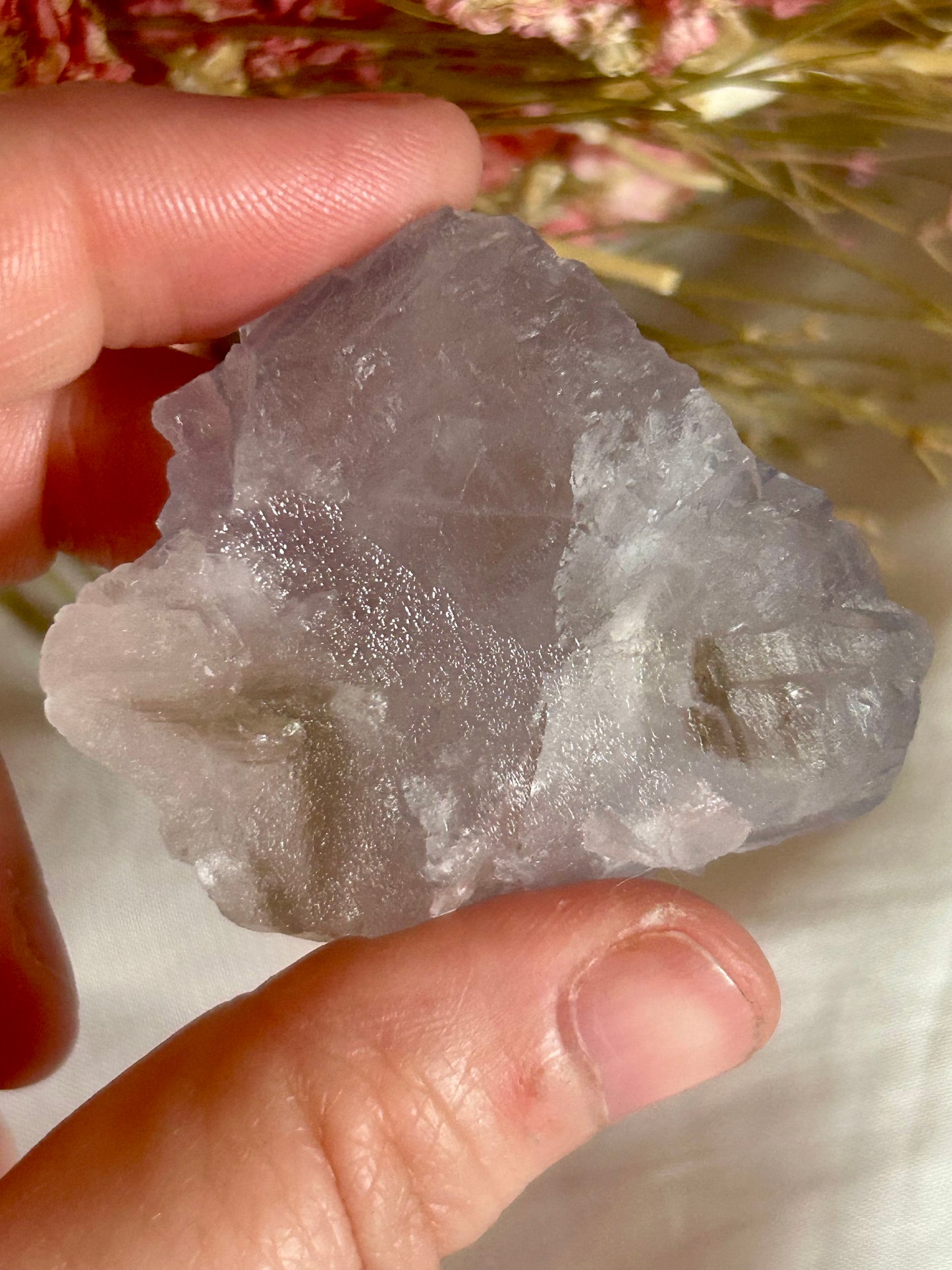 Blue/ grey Fluorite from Peru