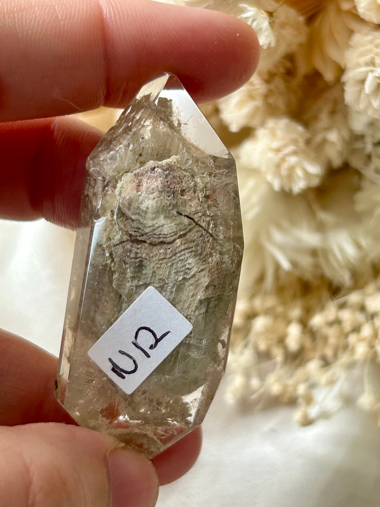Lodolite Garden Quartz Freeform | Earth-Inspired Clarity and Inner Vision
