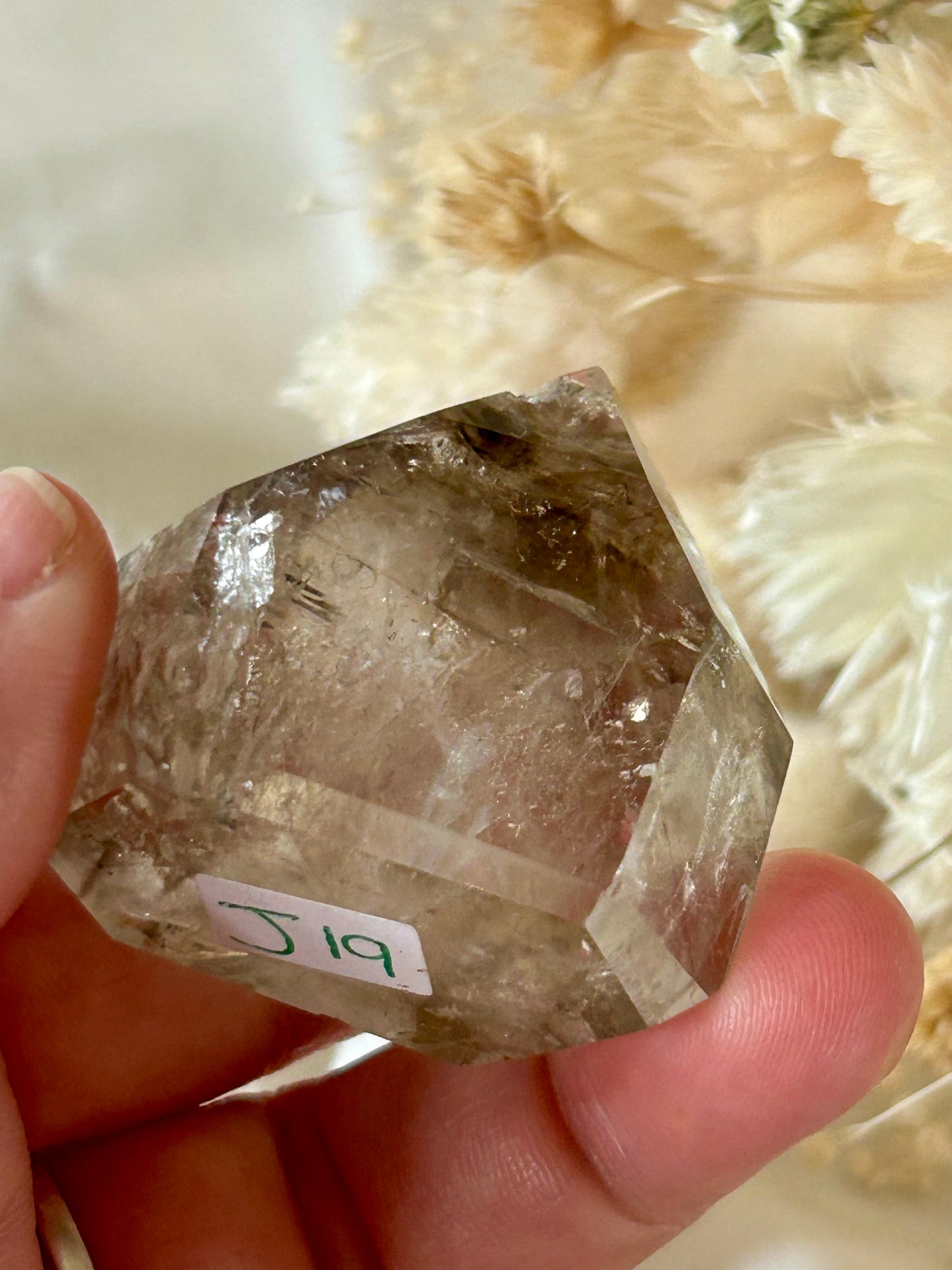 Polished Elestial Quartz – Ancient Wisdom Encased in Light