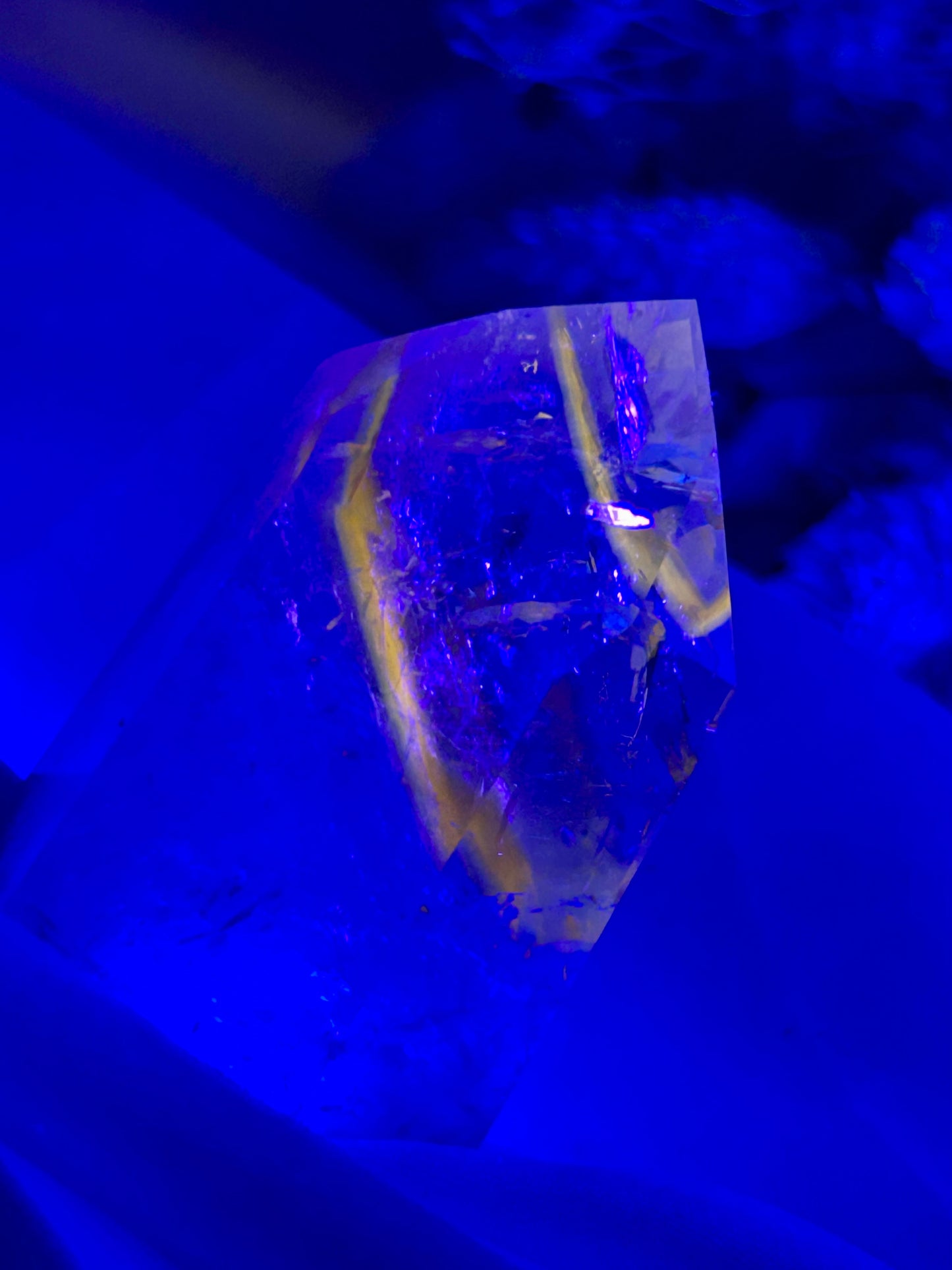 “Powellite” Amethyst | UV Reactive Growth, Spiritual Focus & Inner Illumination
