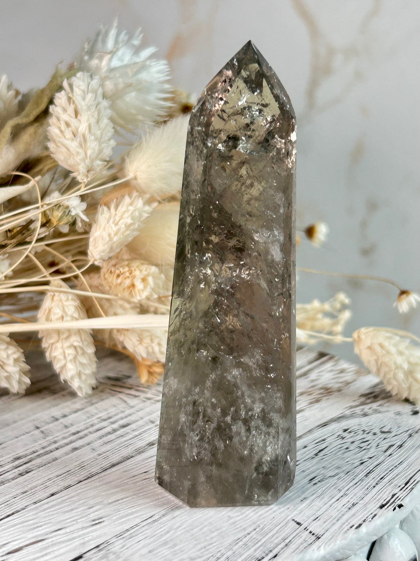 Prasiolite (Green Amethyst) Crystal – Healing, Balance & Renewal