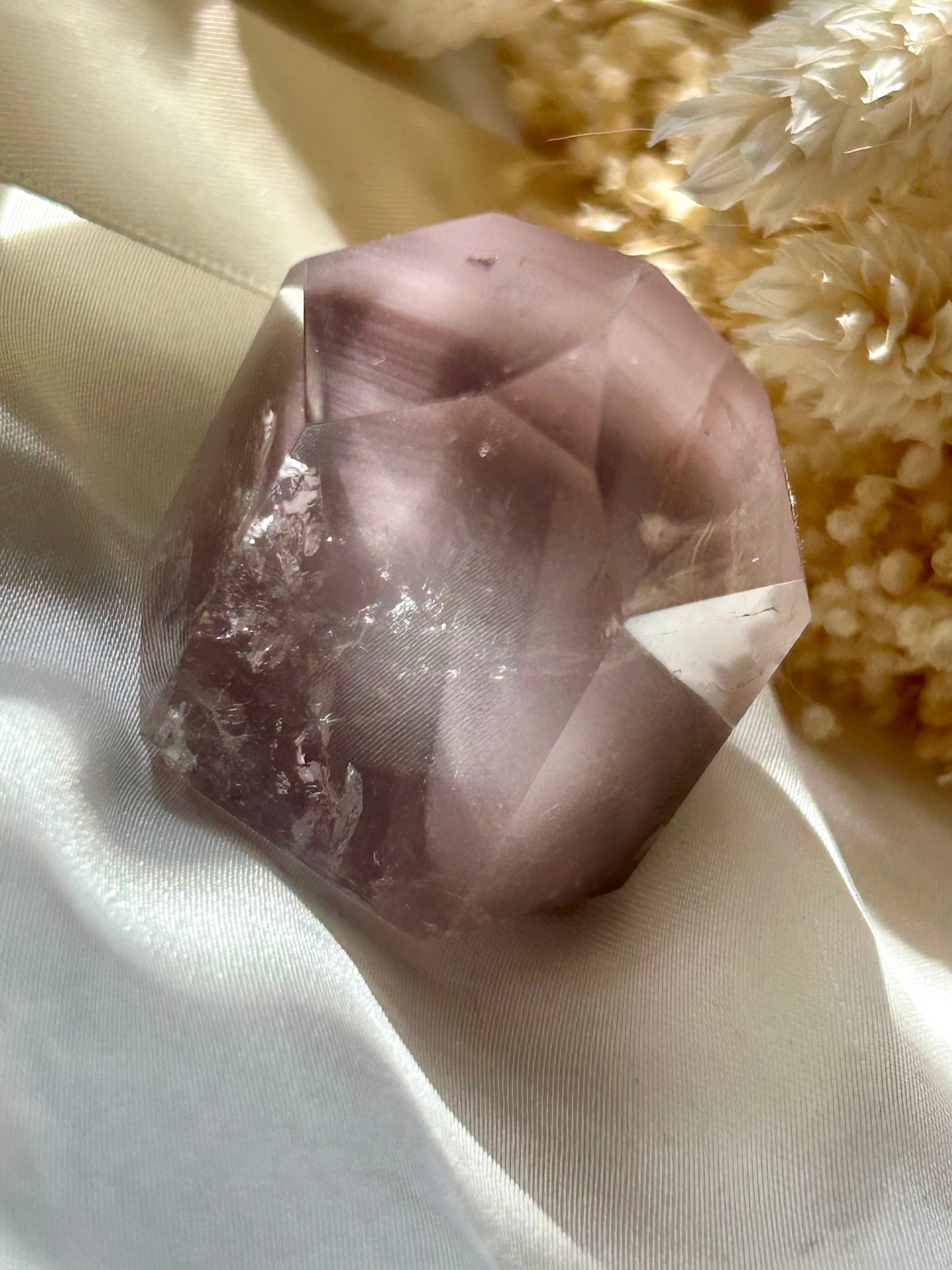 Pink Lithium Tower | Soft Blush and Calm Intentions