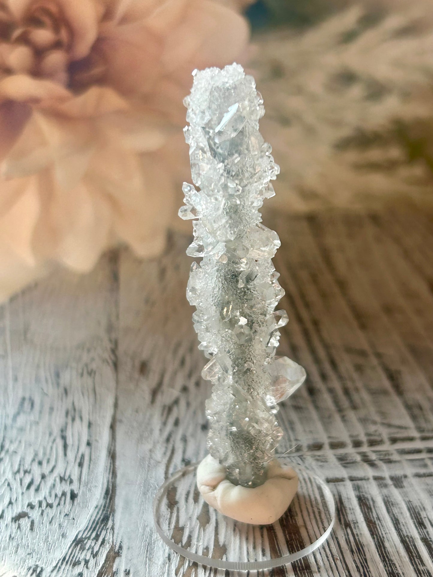 High Grade Apophyllite Stalactite