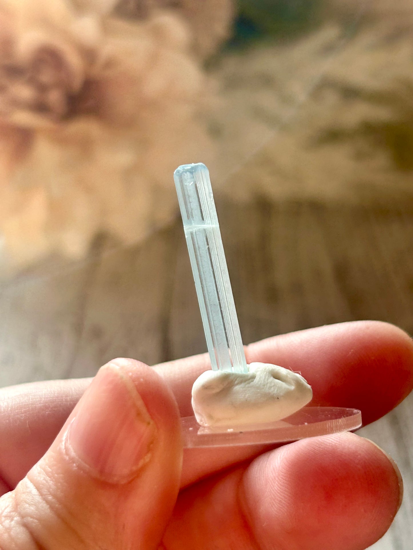 Natural Aquamarine Rods | Pakistan