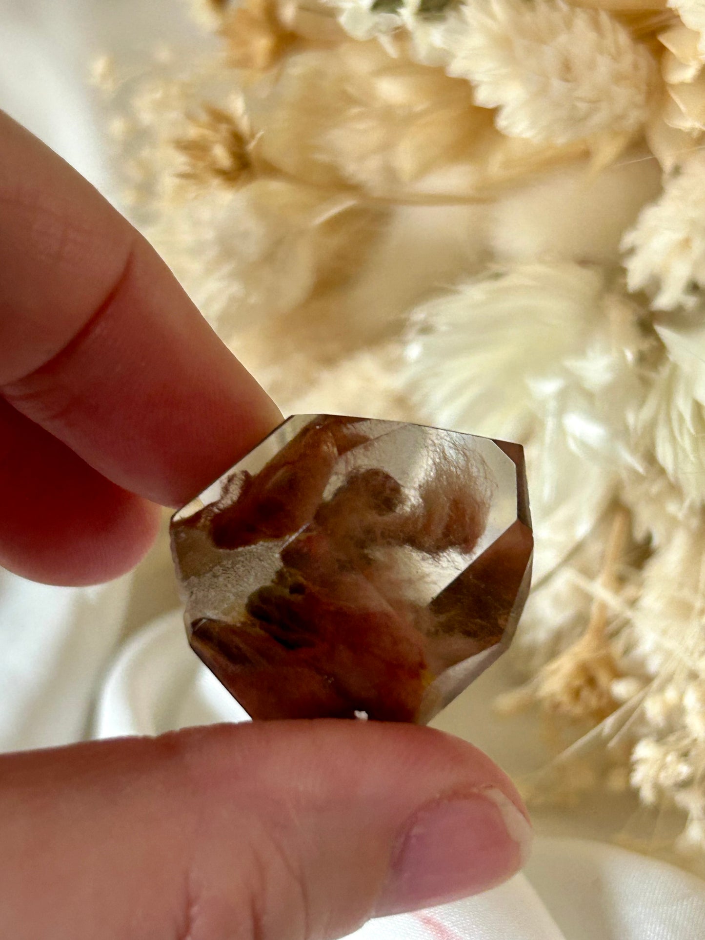 Amphibole Quartz – Angel Phantom Quartz with Ethereal Depth