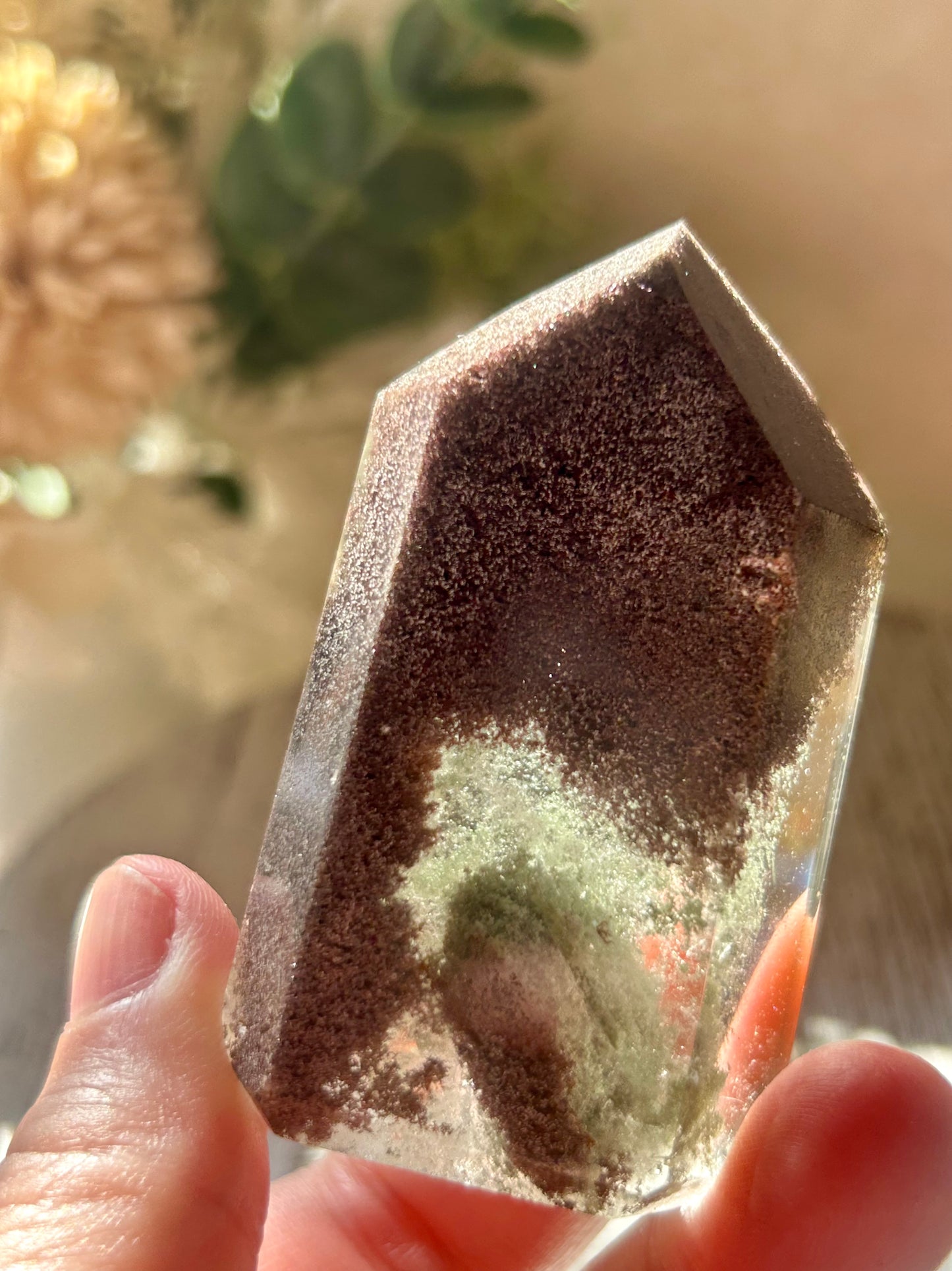 Inclusion Quartz Tower | Natural Quartz with Mineral Inclusions