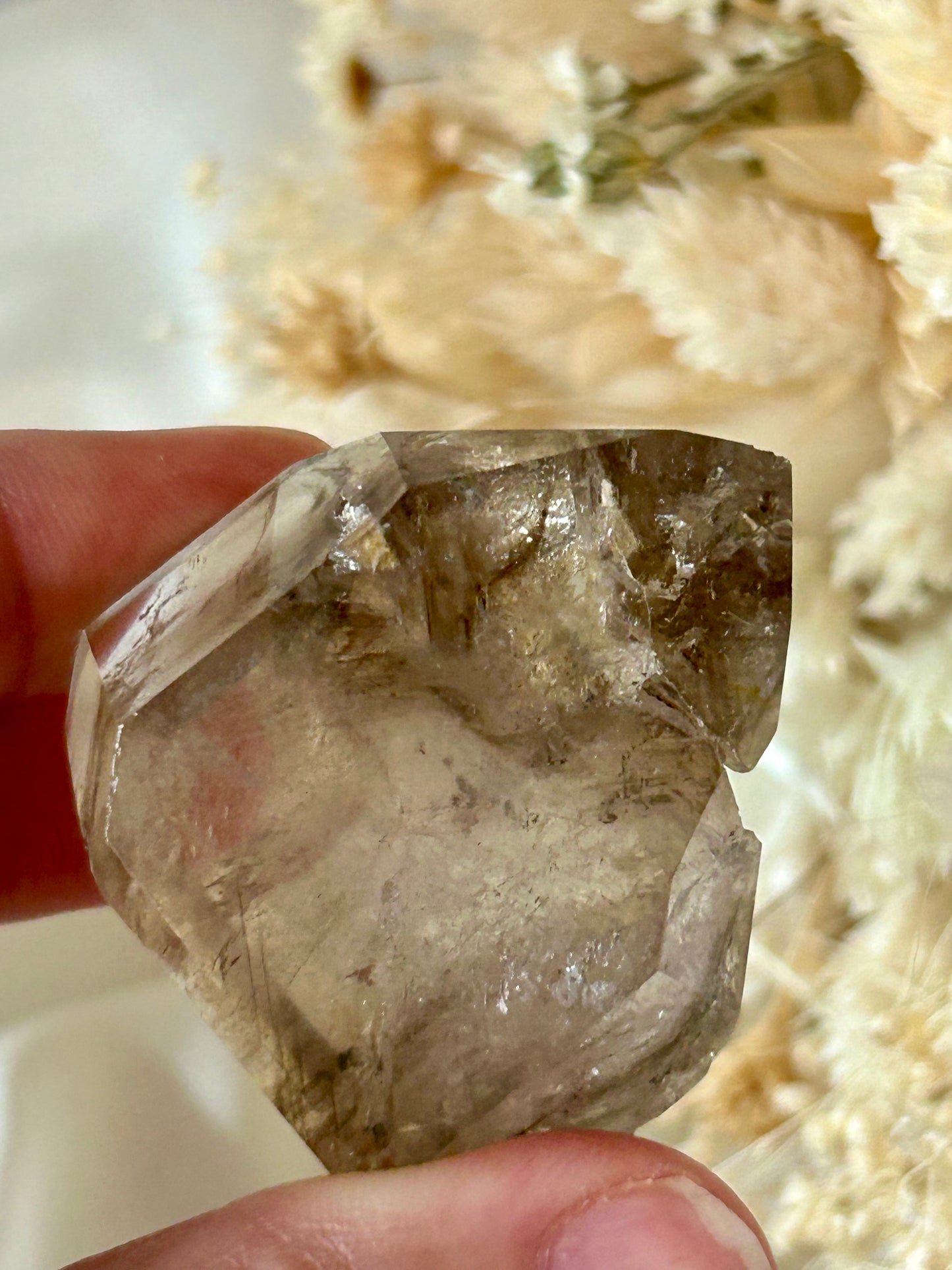 Polished Elestial Quartz – Ancient Wisdom Encased in Light