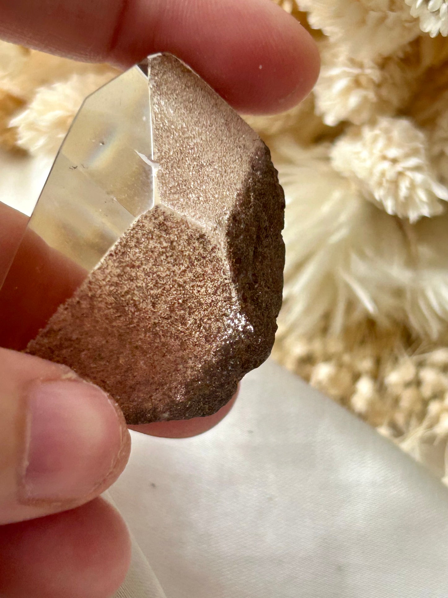Lodolite Garden Quartz Freeform | Earth-Inspired Clarity and Inner Vision