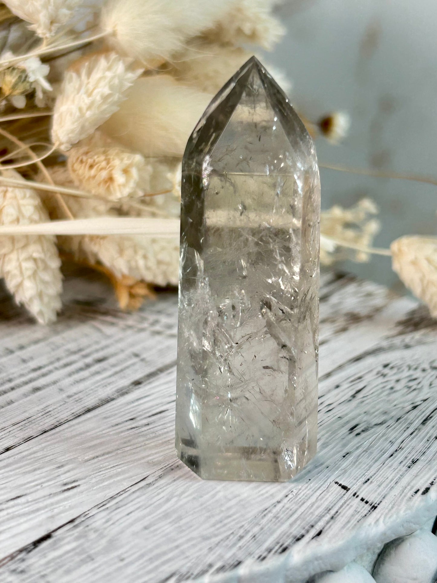 Prasiolite (Green Amethyst) Crystal – Healing, Balance & Renewal