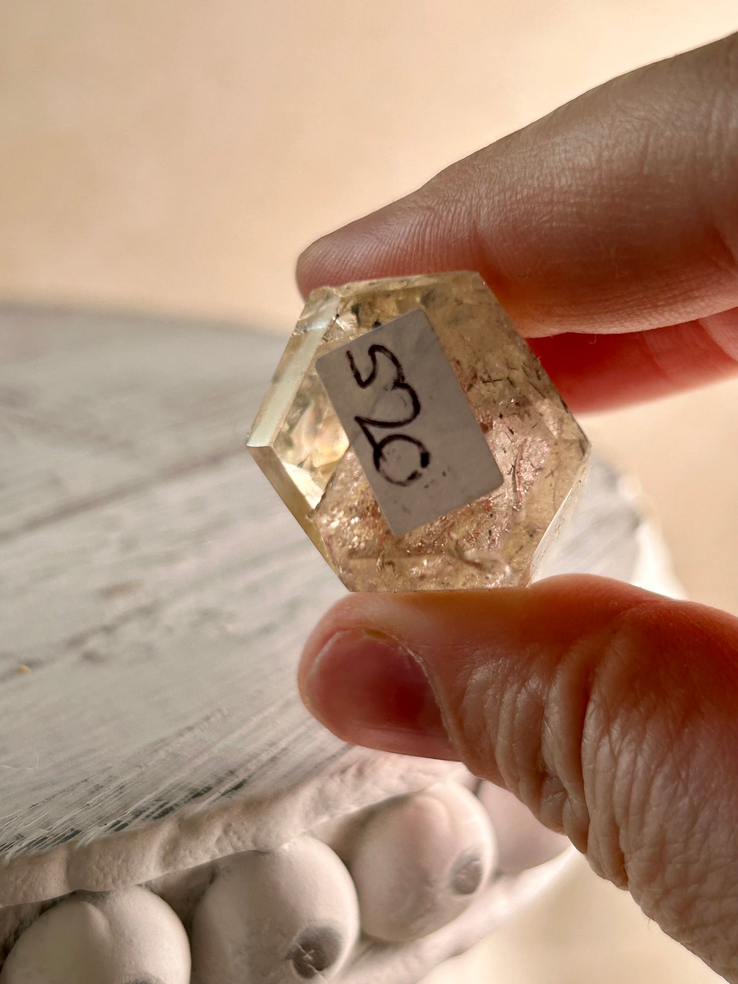 Citrine Rutile Tower – Golden Threads of Light