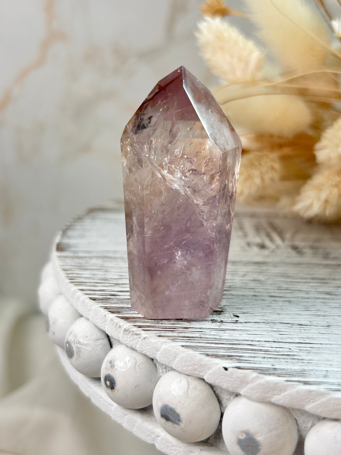 “Powellite” Amethyst | UV Reactive Growth, Spiritual Focus & Inner Illumination
