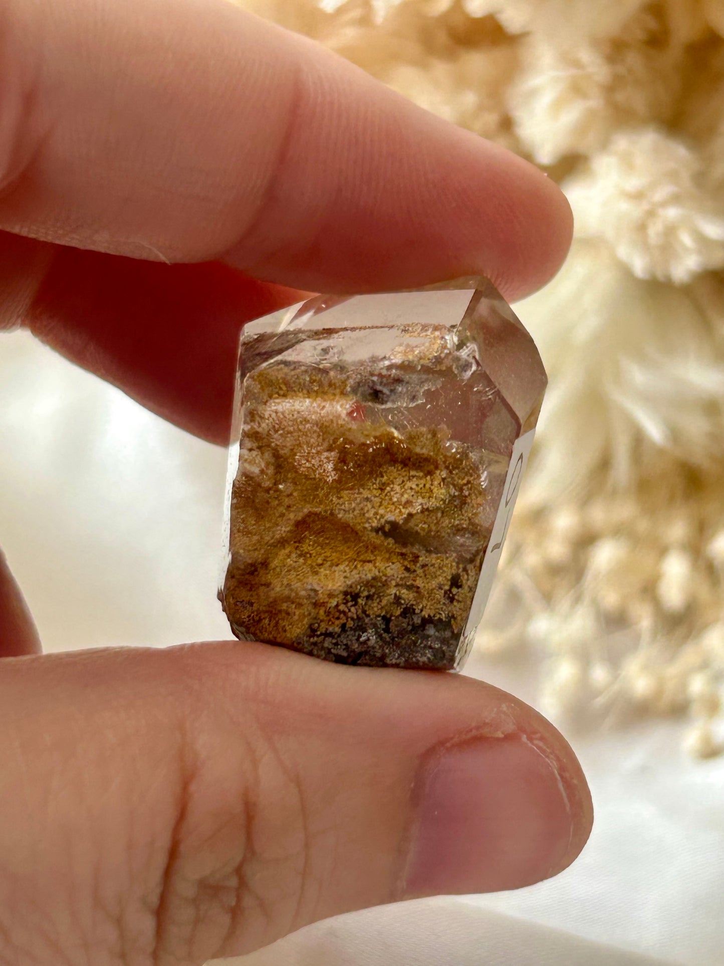 Lodolite Garden Quartz Freeform | Earth-Inspired Clarity and Inner Vision