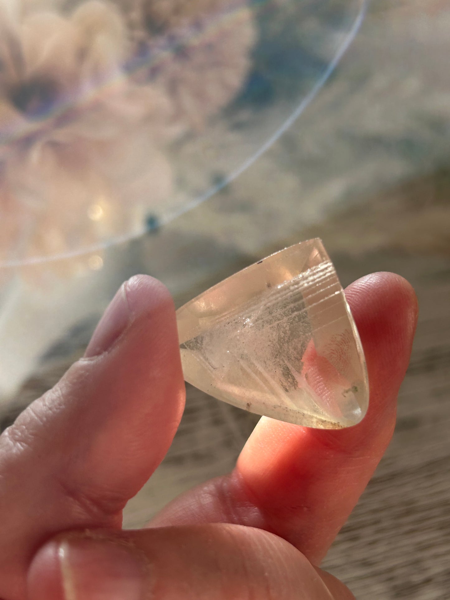 43 Carat Faceted Citrine cab – Golden Clarity With Natural Inclusions