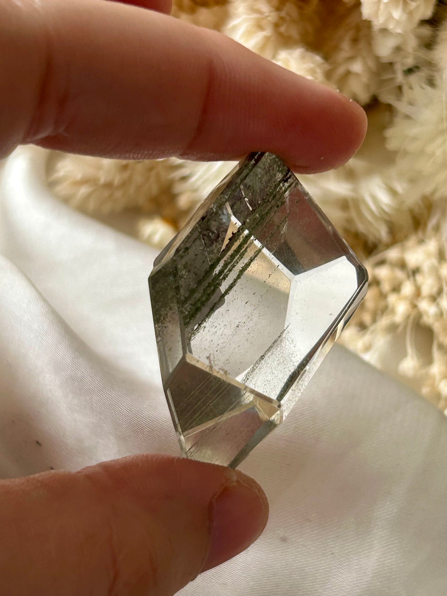 Lodolite Garden Quartz Freeform | Earth-Inspired Clarity and Inner Vision
