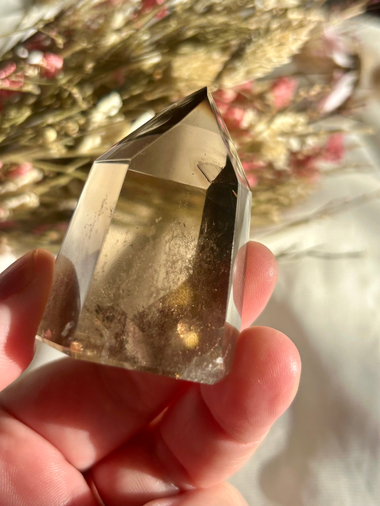 Smokey Quartz tower