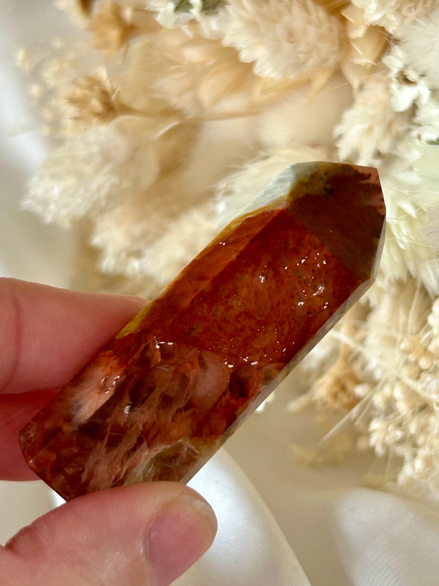 Amphibole Quartz – Angel Phantom Quartz with Ethereal Depth