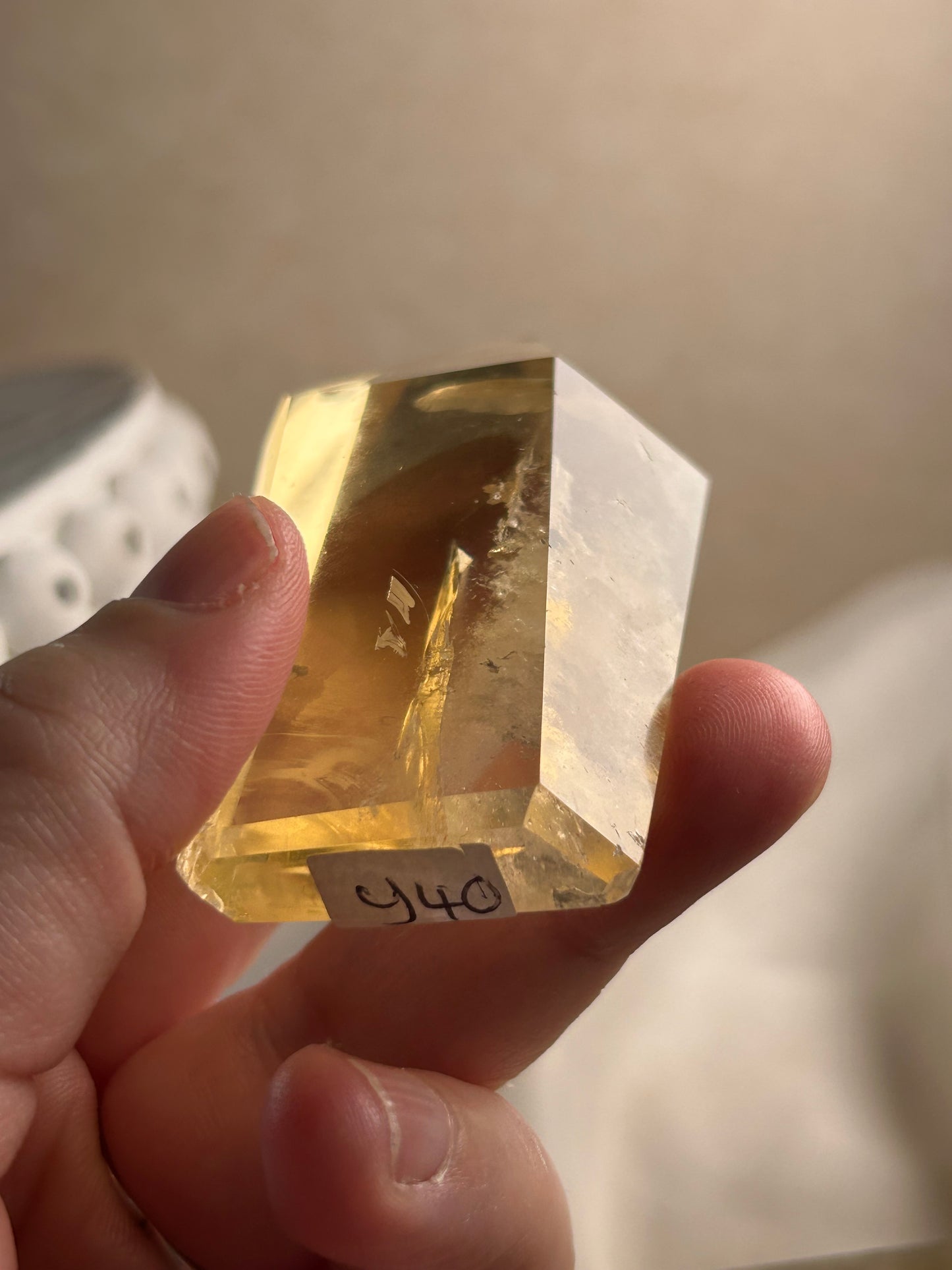 Citrine Rutile Tower| Golden Tower| Manifesting and Abundance