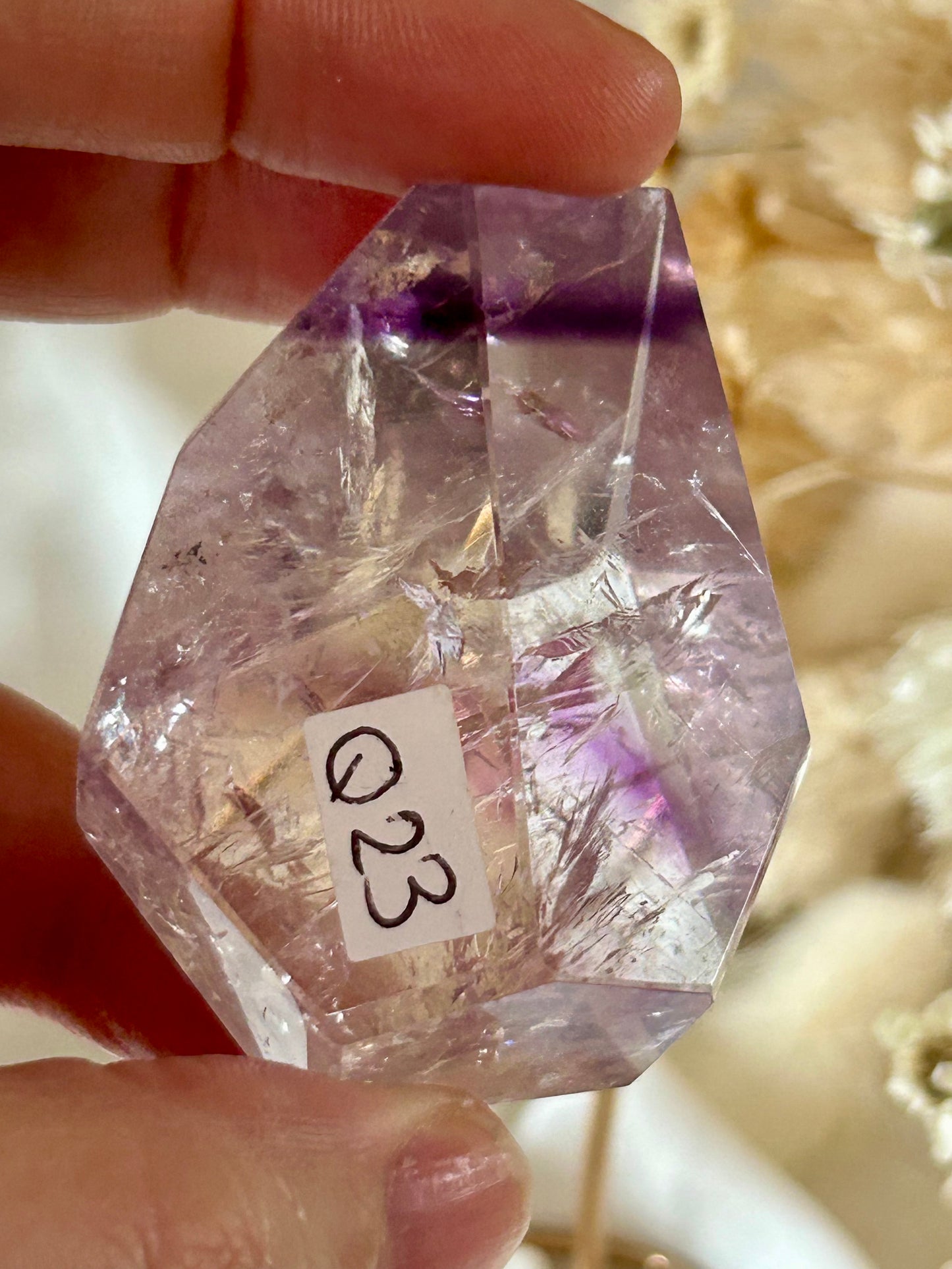 Gem Phantom Amethyst Freeform – Layered Light & Spiritual Power