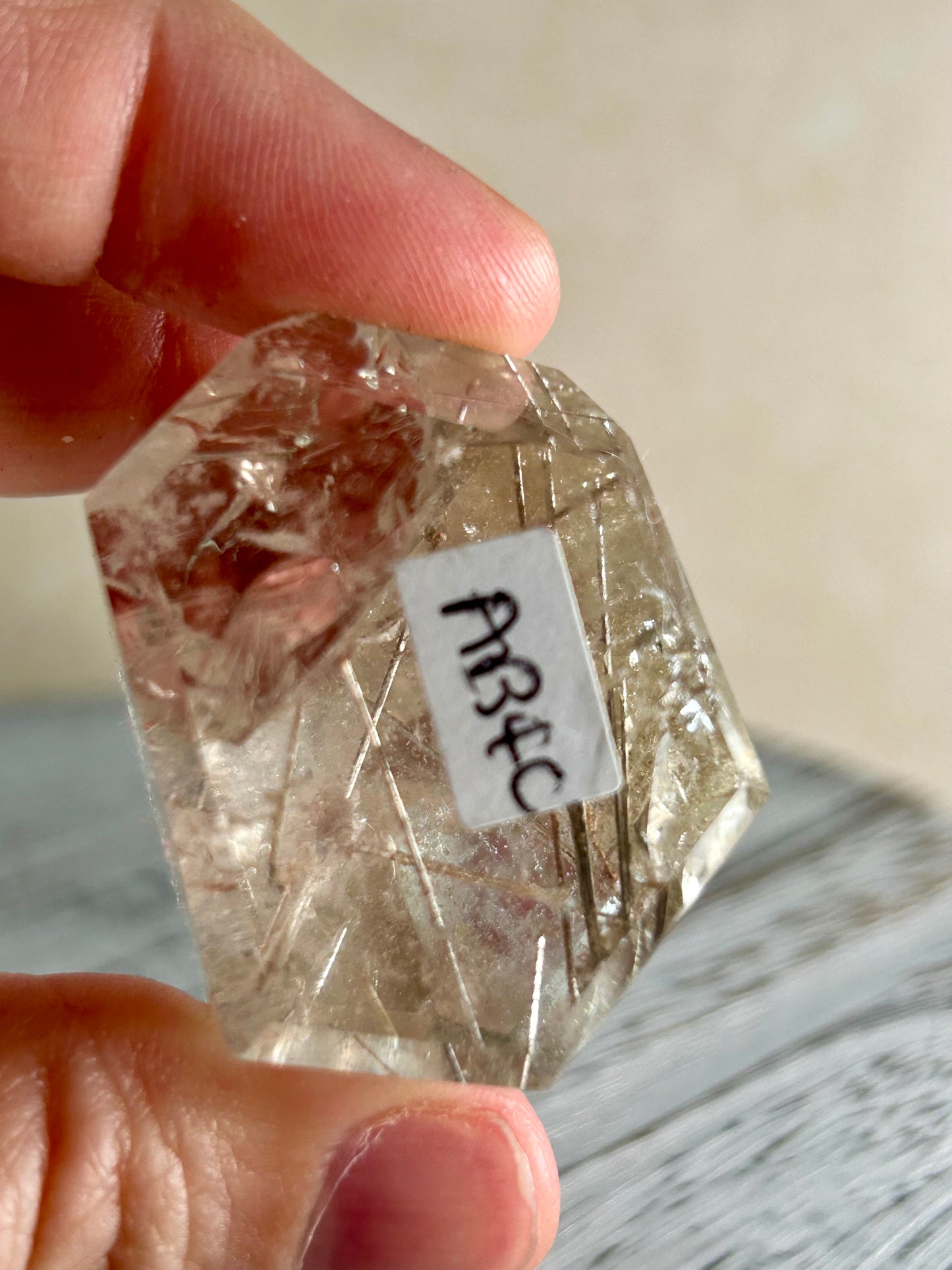 Citrine Rutile Tower – Golden Threads of Light