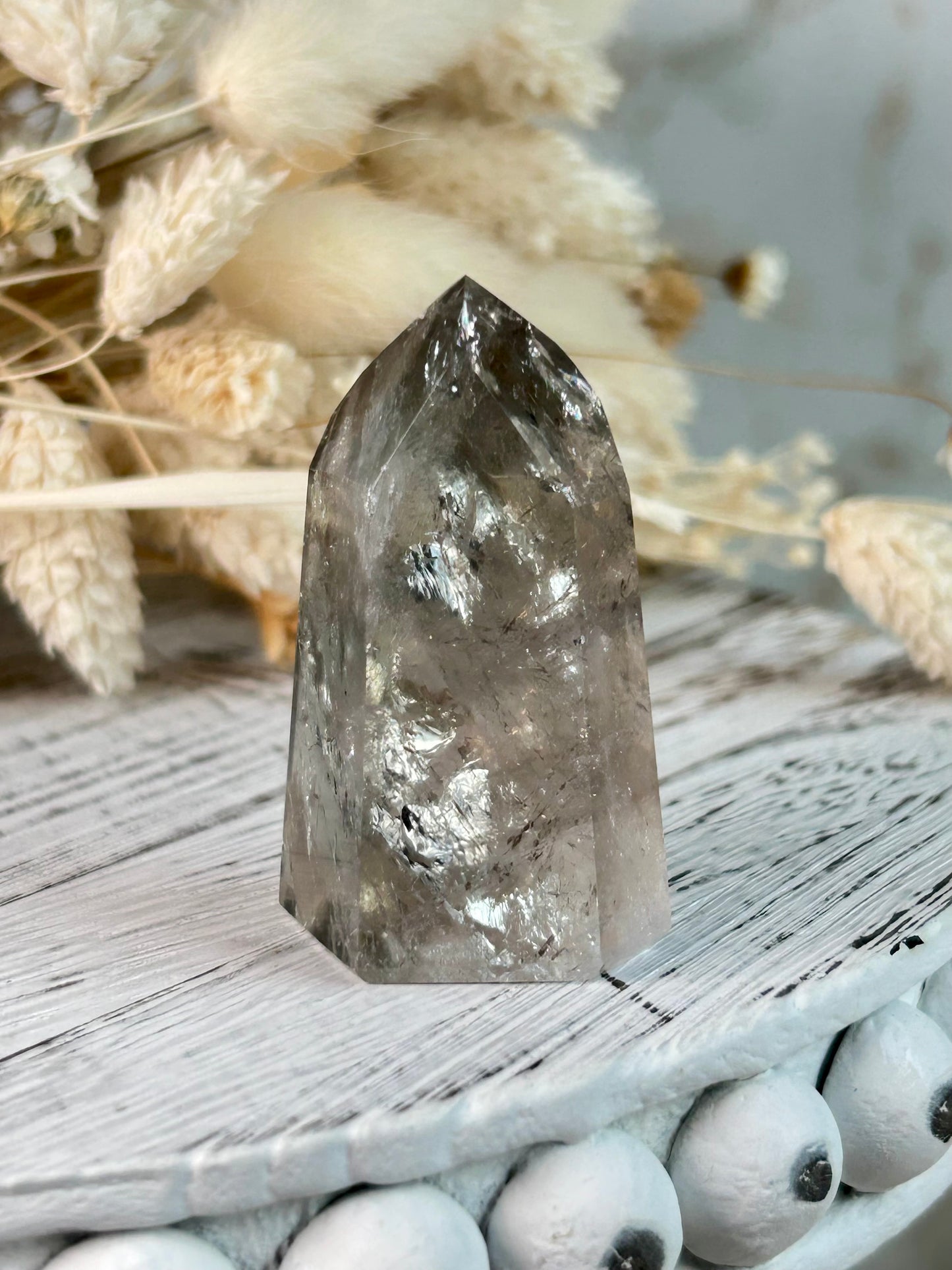 Prasiolite (Green Amethyst) Crystal – Healing, Balance & Renewal