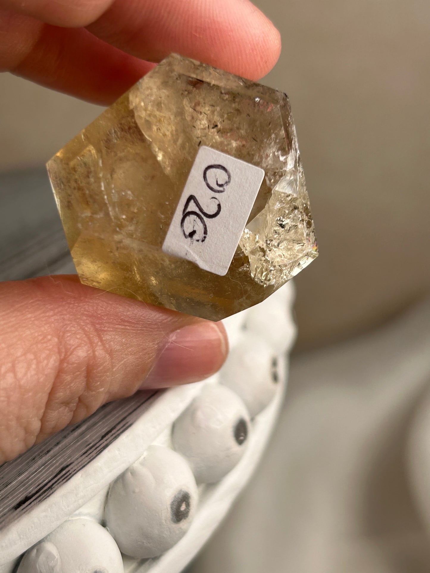 Citrine Rutile Tower – Golden Threads of Light