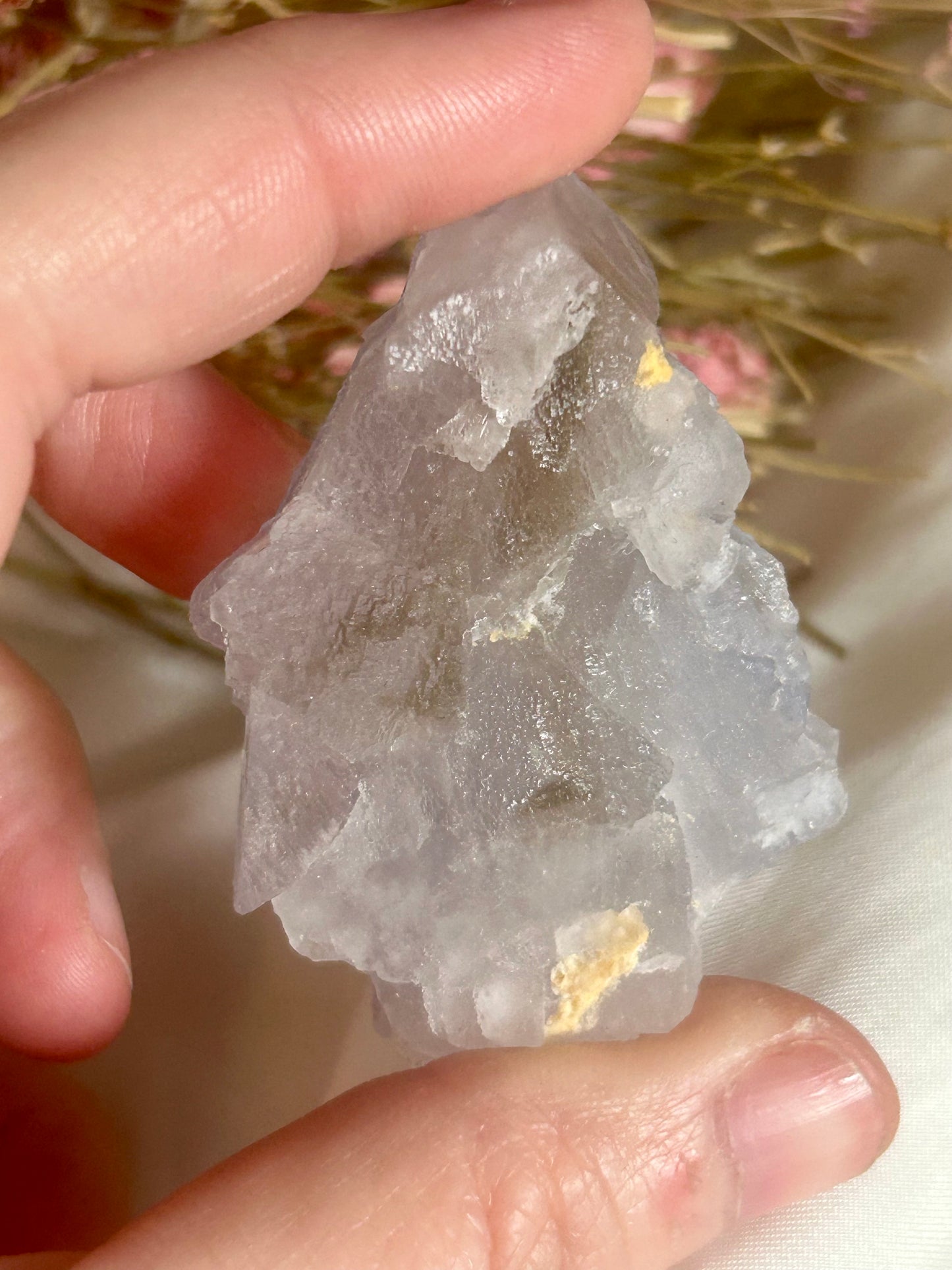 Blue/ grey Fluorite from Peru