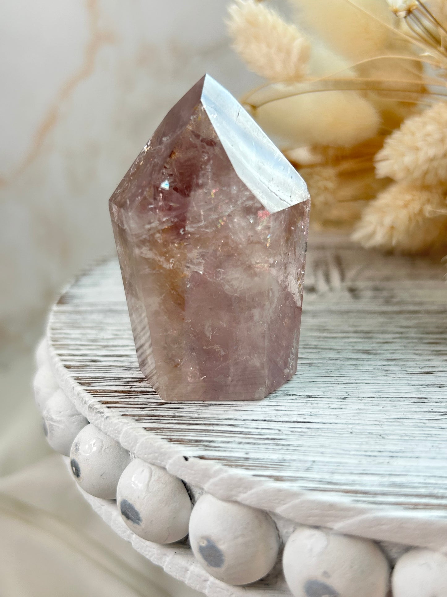 “Powellite” Amethyst | UV Reactive Growth, Spiritual Focus & Inner Illumination