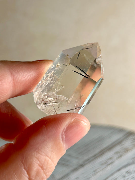 Citrine Rutile Tower – Golden Threads of Light