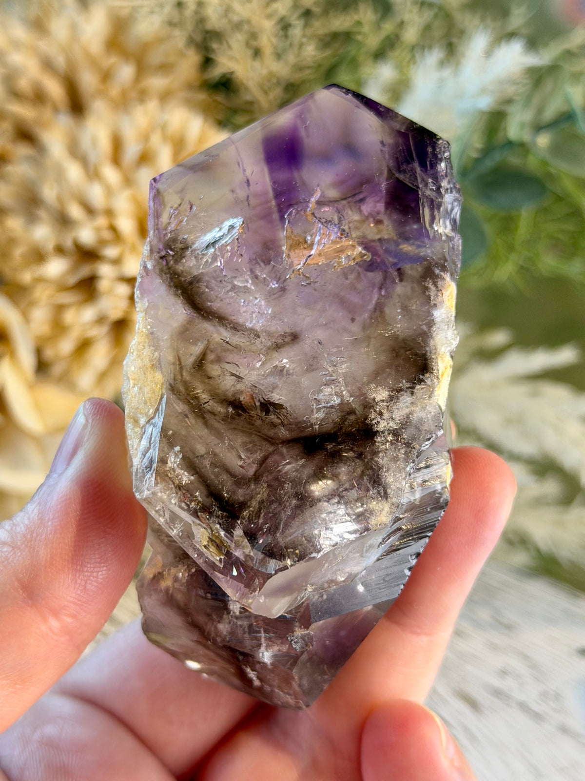Polished Amethyst Elestial | Brazil