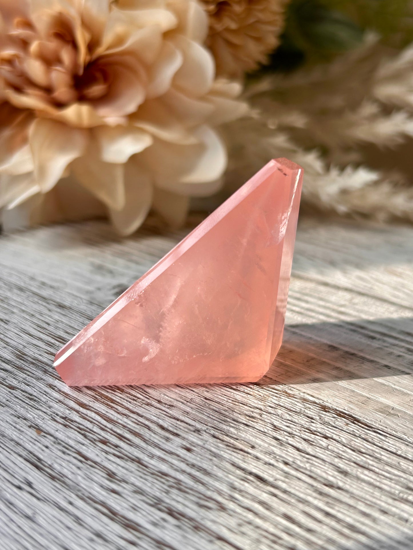 High Grade Bubblegum Pink Rose Quartz Freeform