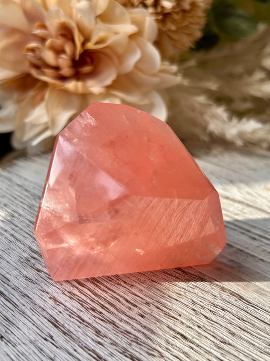 High Grade Bubblegum Pink Rose Quartz Freeform