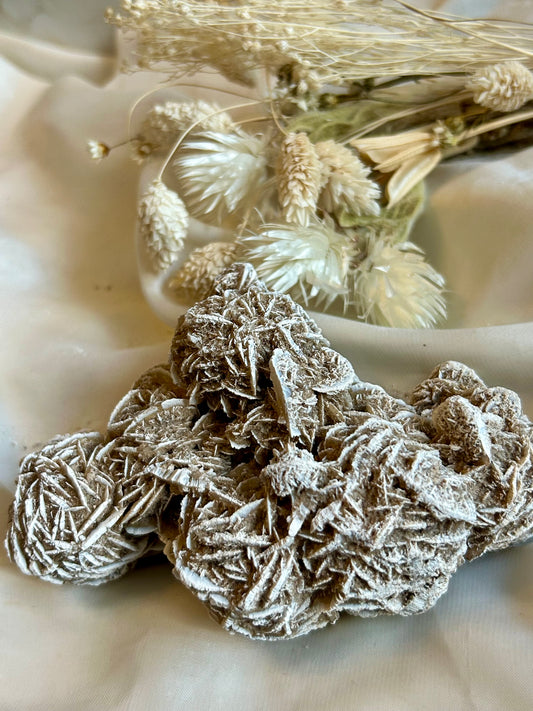 Desert rose crystal grounding stone