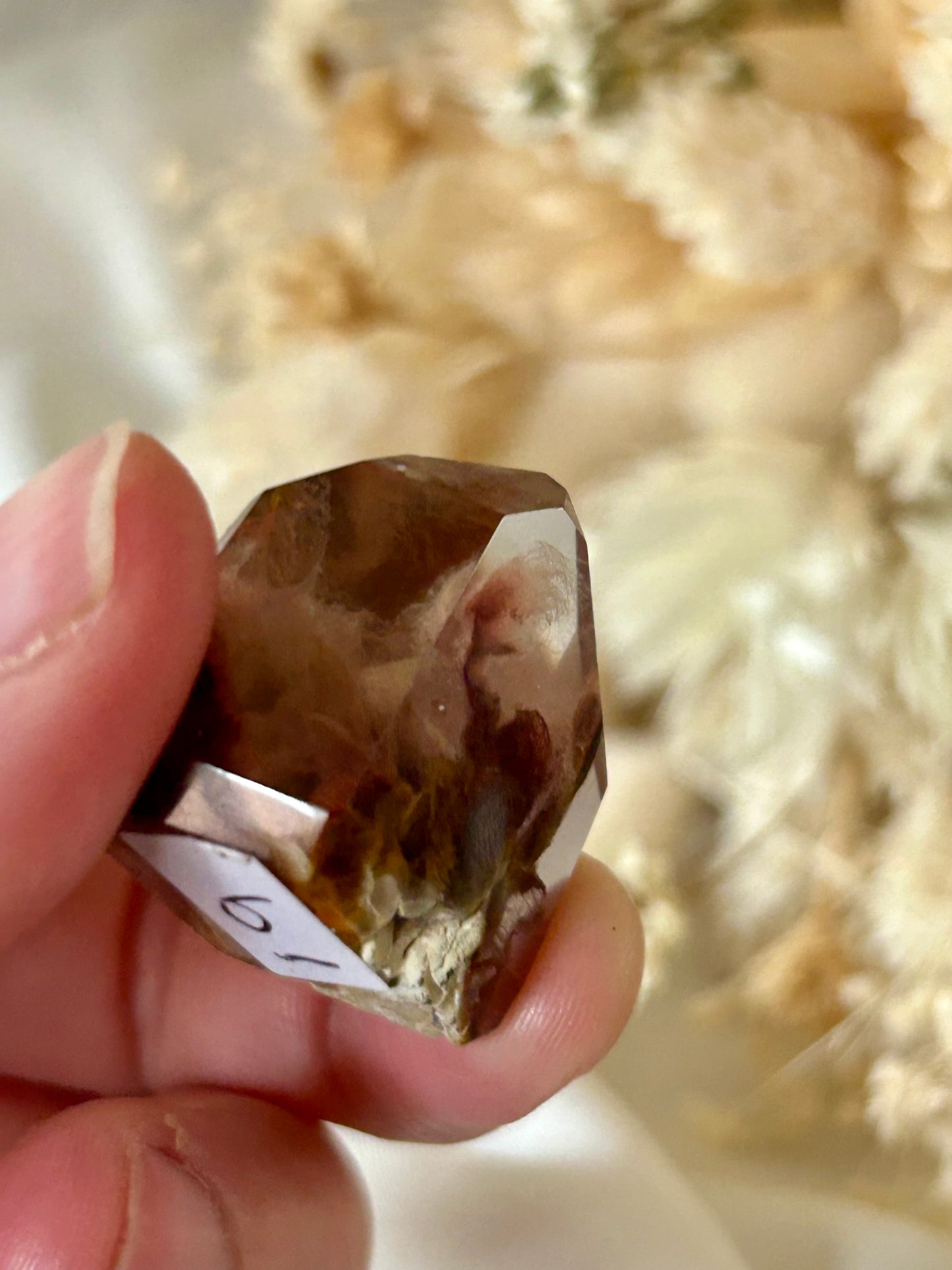 Amphibole Quartz – Angel Phantom Quartz with Ethereal Depth