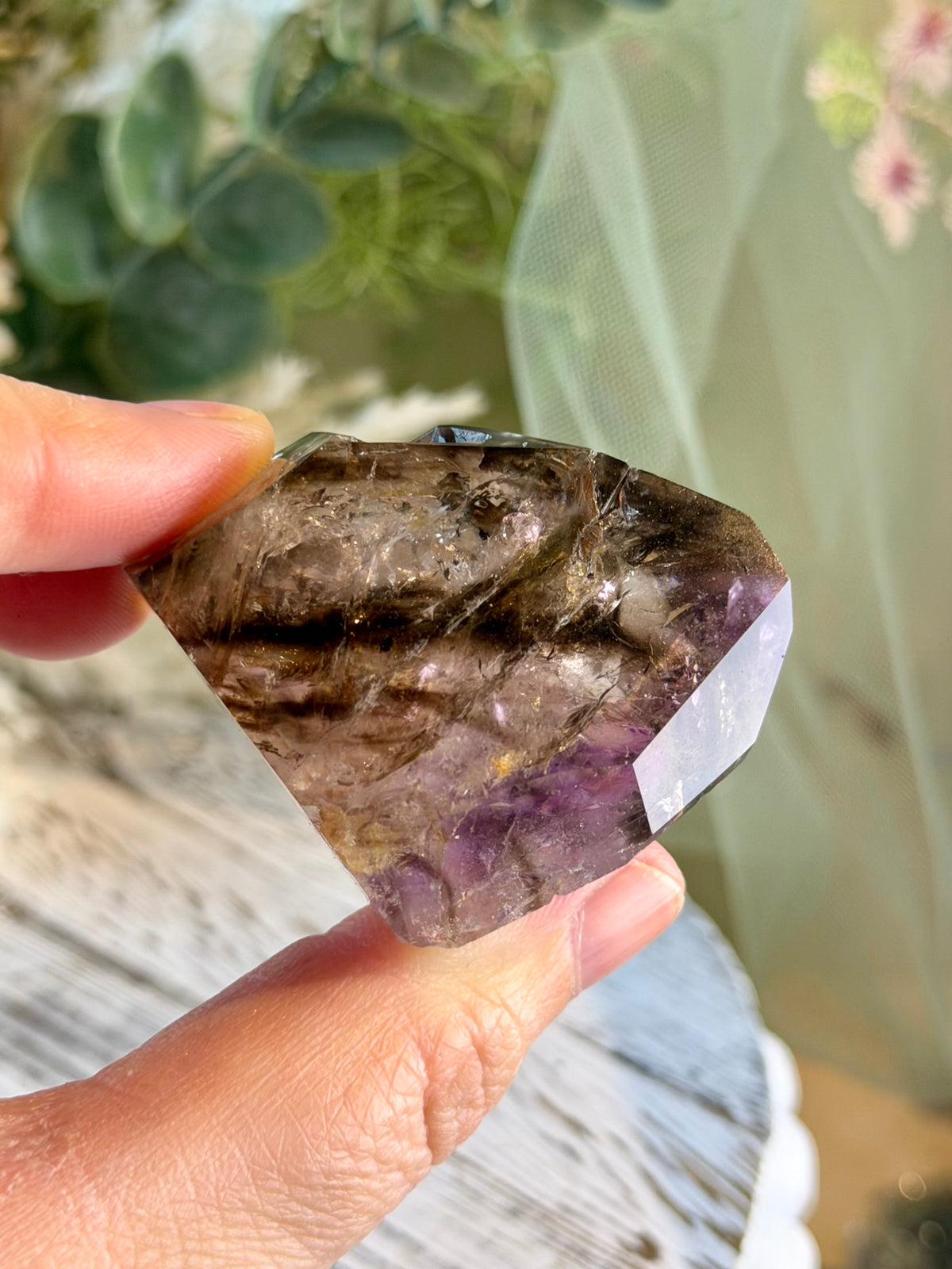 Polished Amethyst Elestial | Brazil