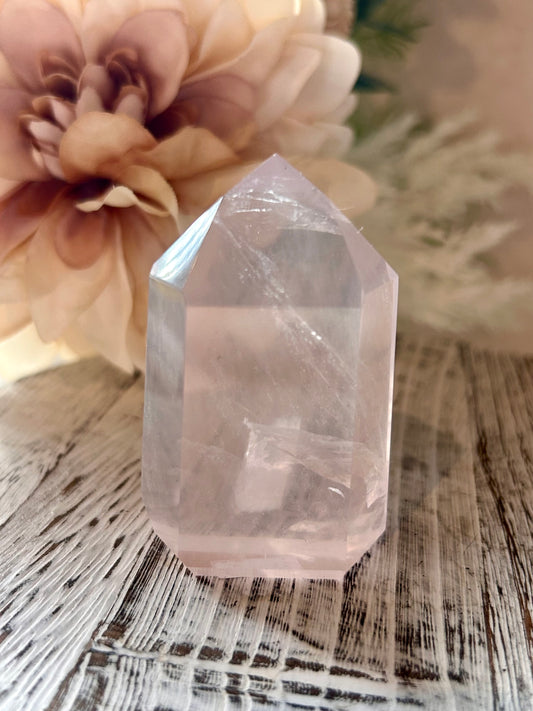 Rose Quartz Freeform – Soft Pink Quartz for Love & Calm