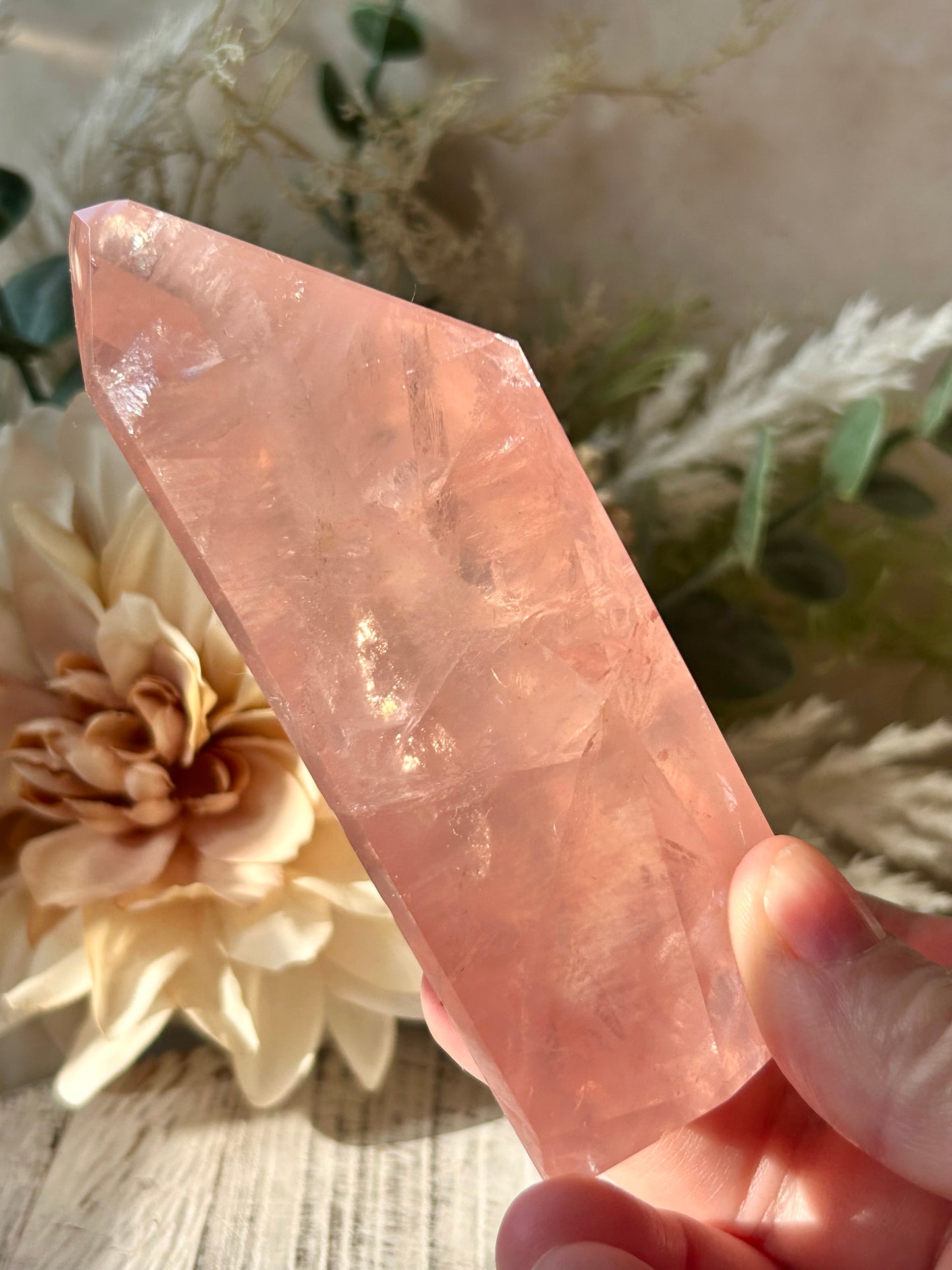 High Grade Bubblegum Pink Rose Quartz Freeform