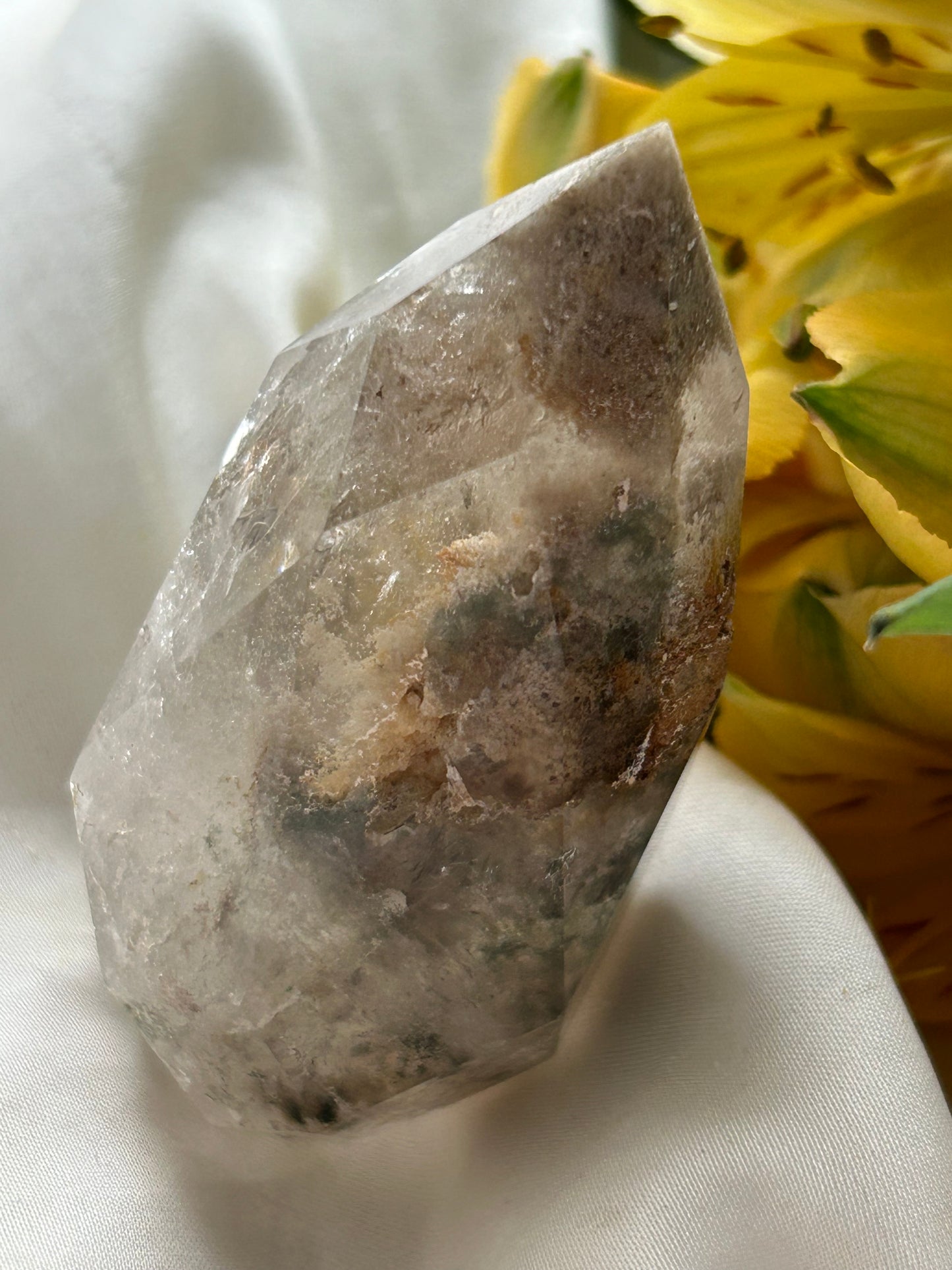Faceted Inclusion Quartz