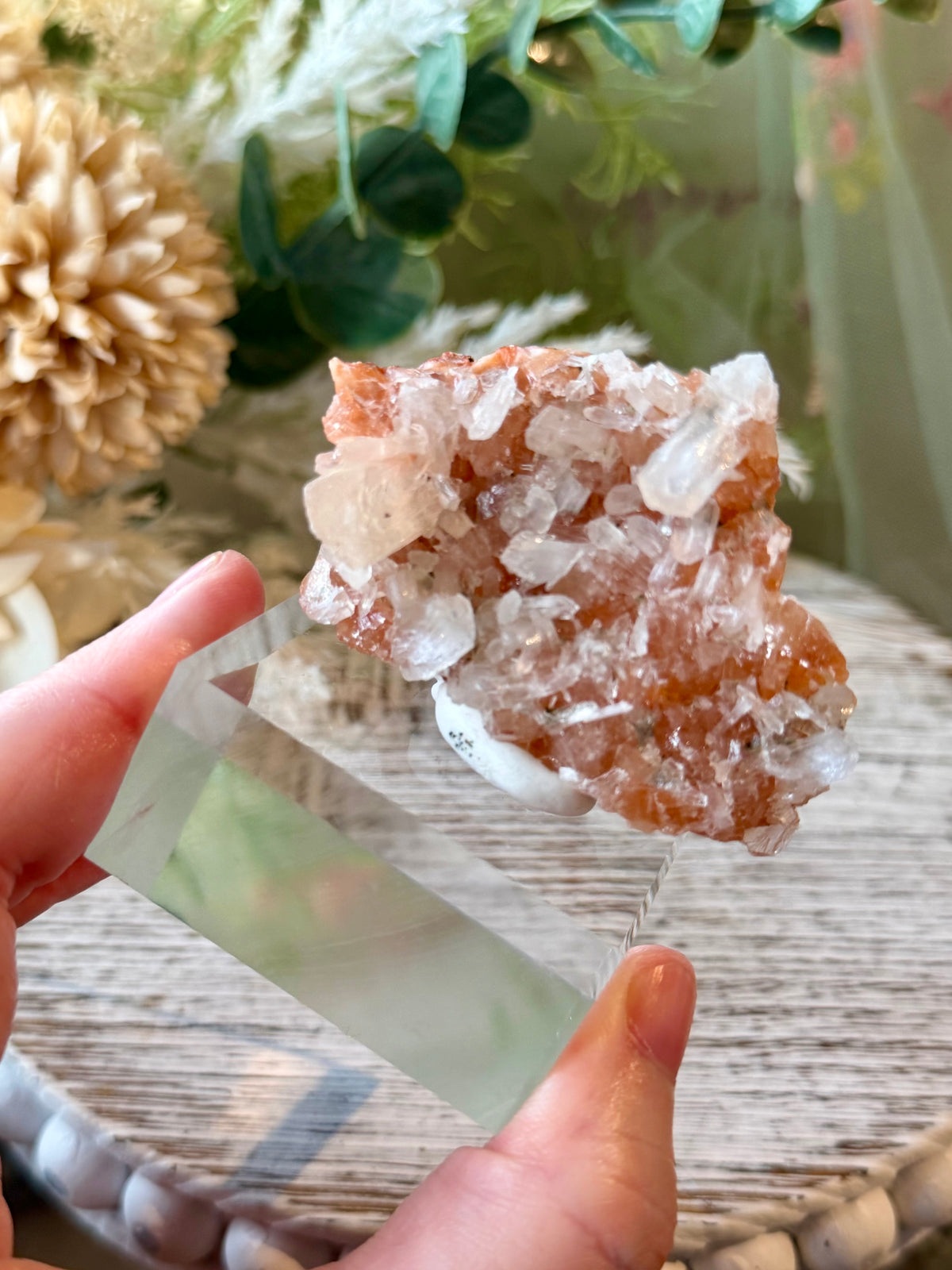 Chalcedony with Stellerite & Heulandite | Natural Mineral Specimen