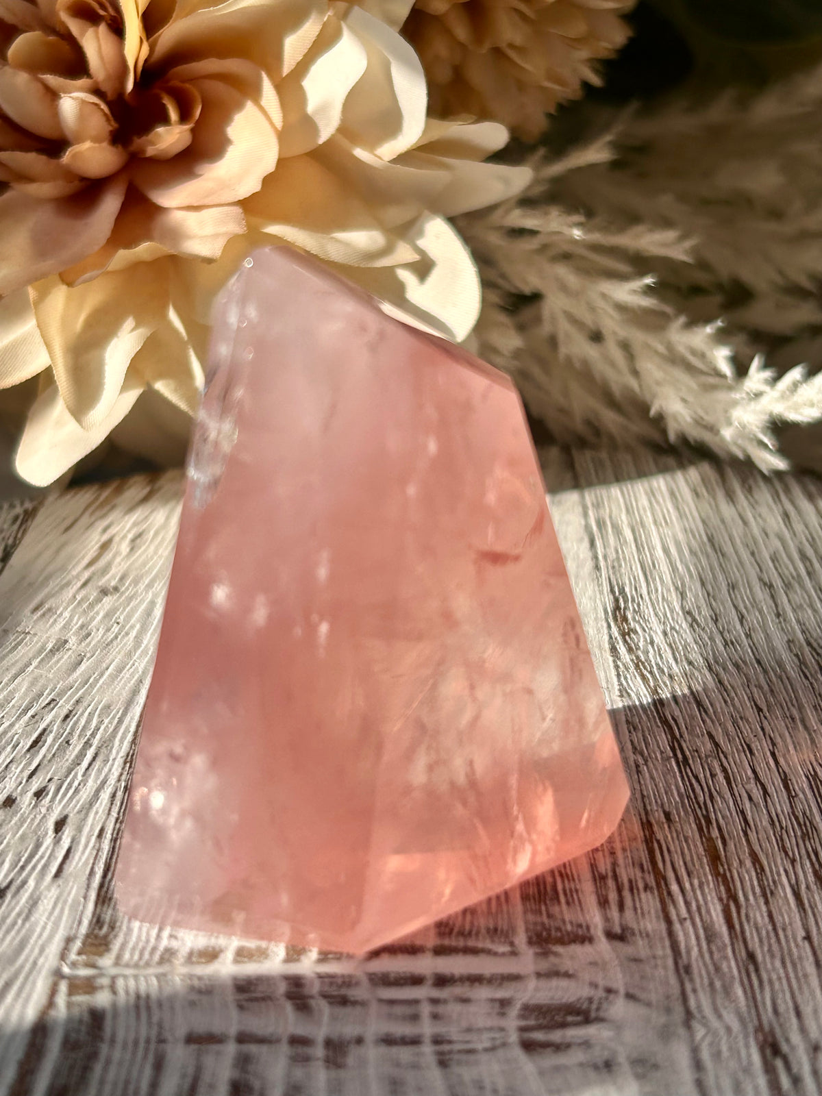 High Grade Bubblegum Pink Rose Quartz Freeform