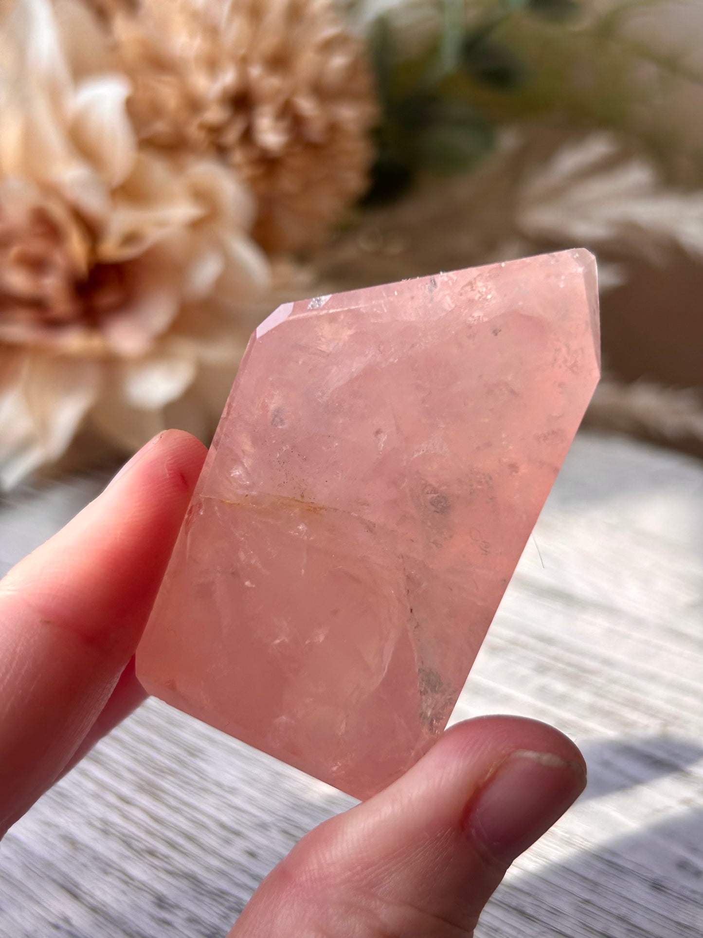 High Grade Bubblegum Pink Rose Quartz Freeform